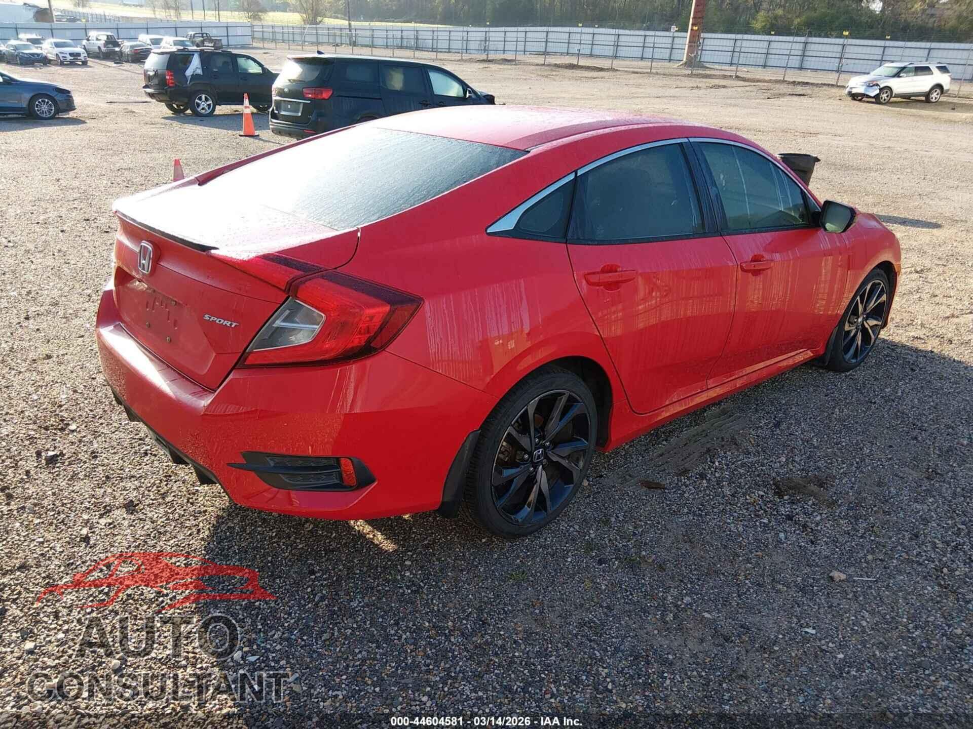 HONDA CIVIC 2019 - 2HGFC2F85KH524237