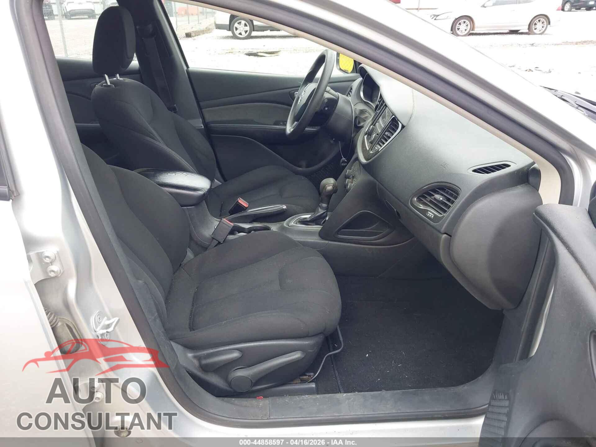 DODGE DART 2013 - 1C3CDFAA6DD147731
