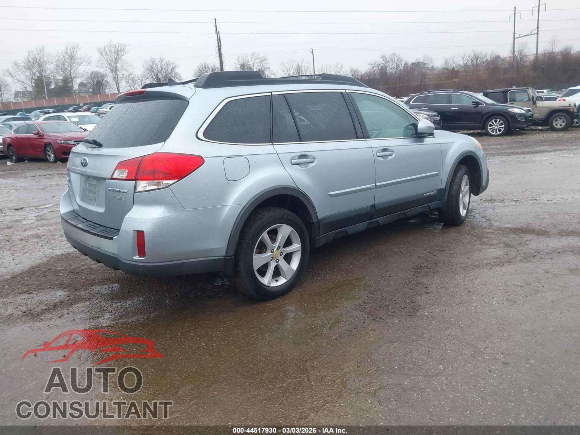 SUBARU OUTBACK 2014 - 4S4BRBCC4E3311271