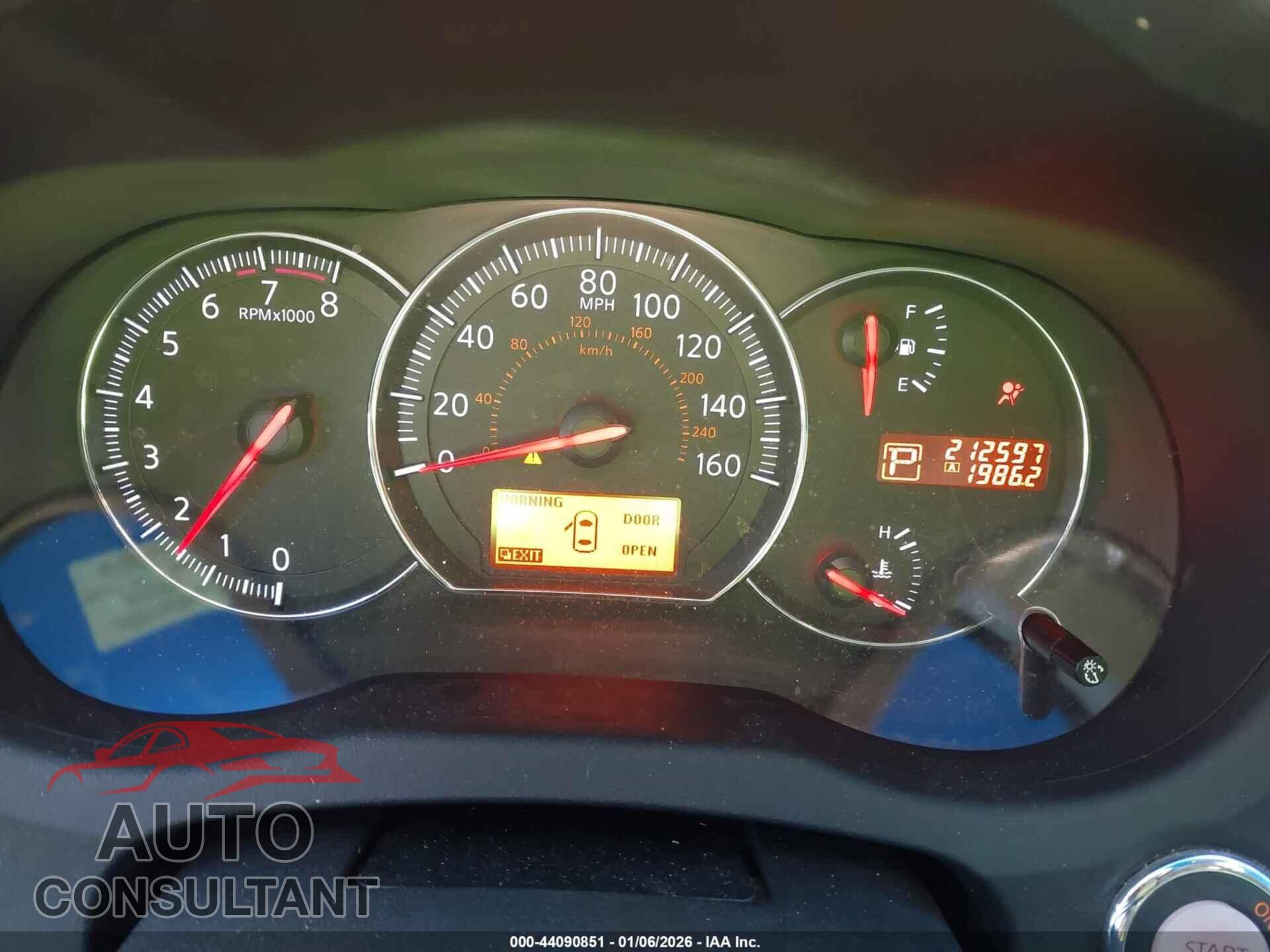 NISSAN MAXIMA 2009 - 1N4AA51E19C843473