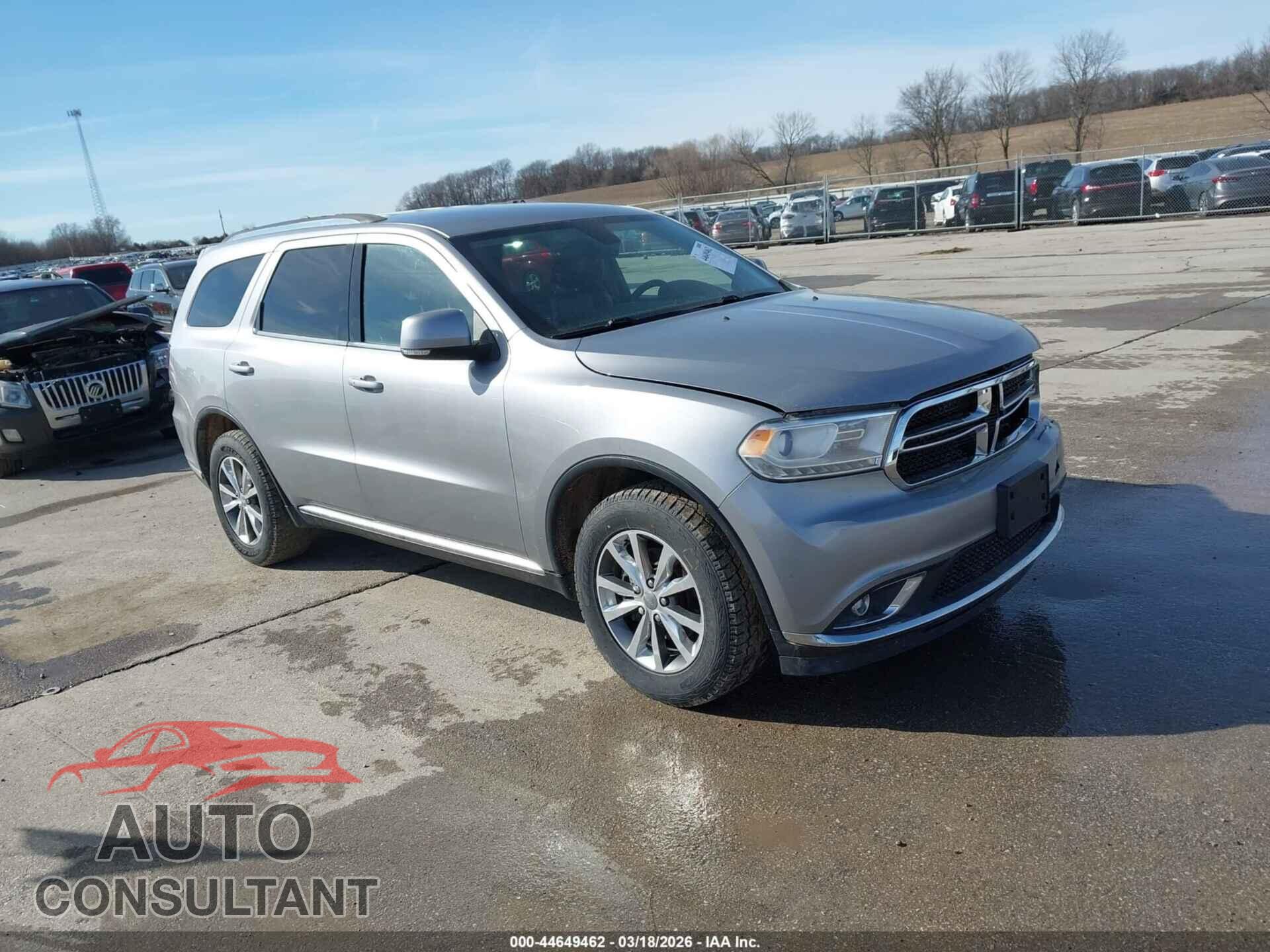 DODGE DURANGO 2015 - 1C4RDJDG5FC185825