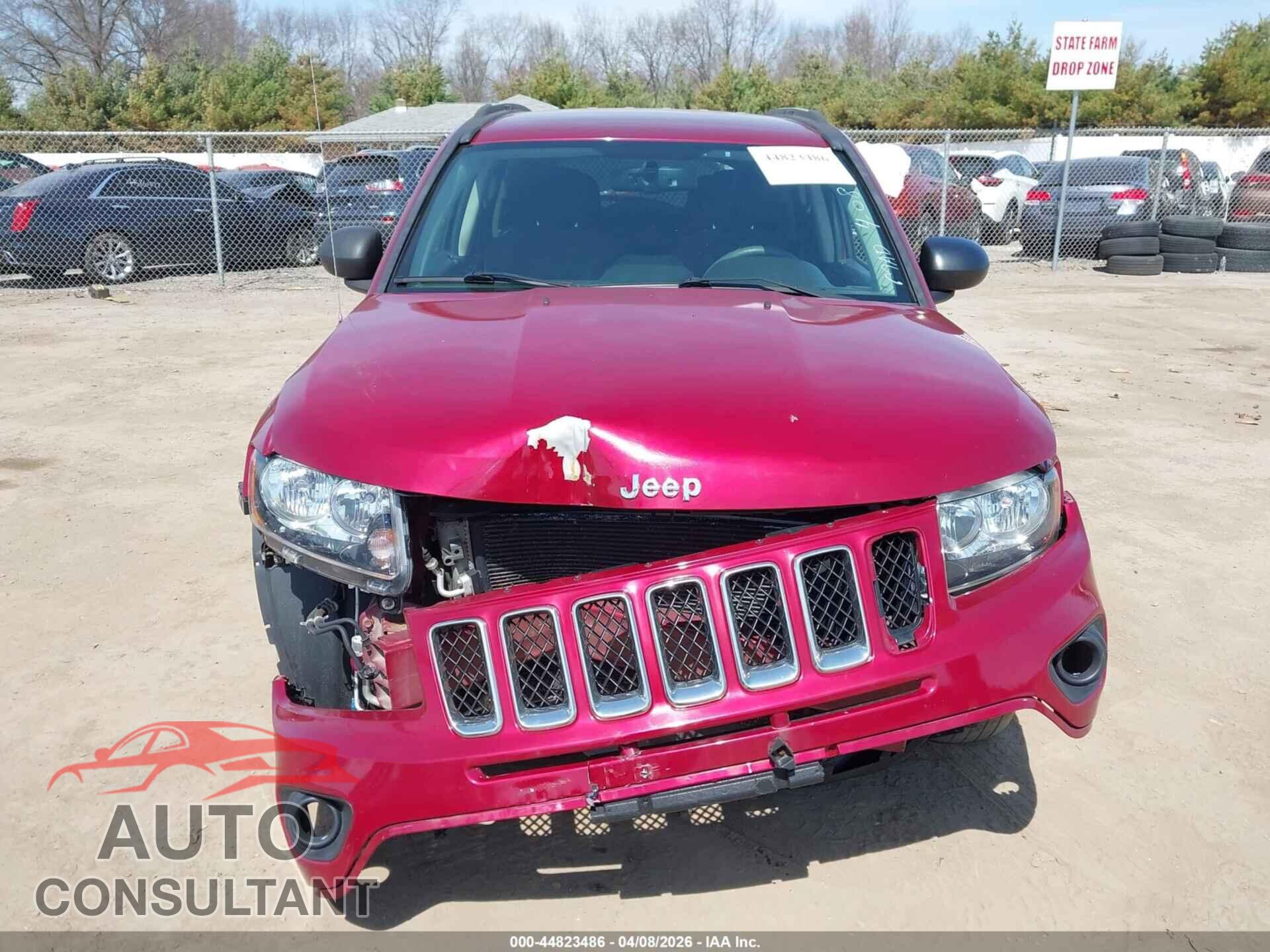 JEEP COMPASS 2017 - 1C4NJDBB1HD143584