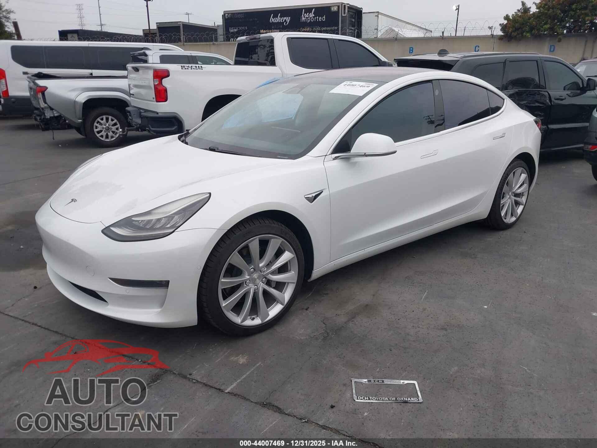 TESLA MODEL 3 2018 - 5YJ3E1EA6JF154656