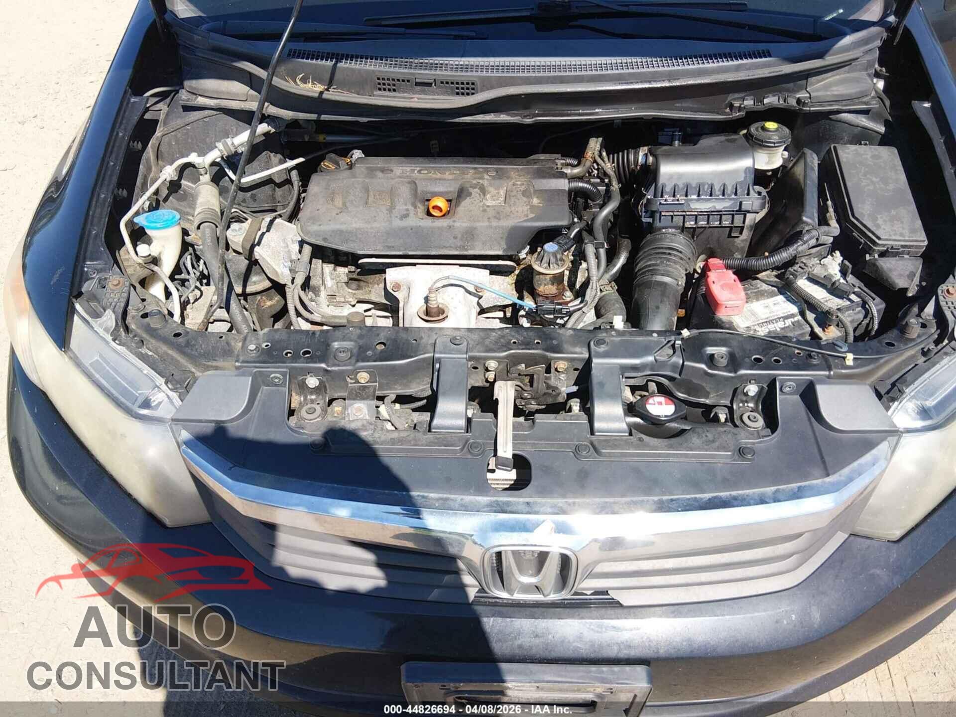 HONDA CIVIC 2012 - 19XFB2F52CE374186