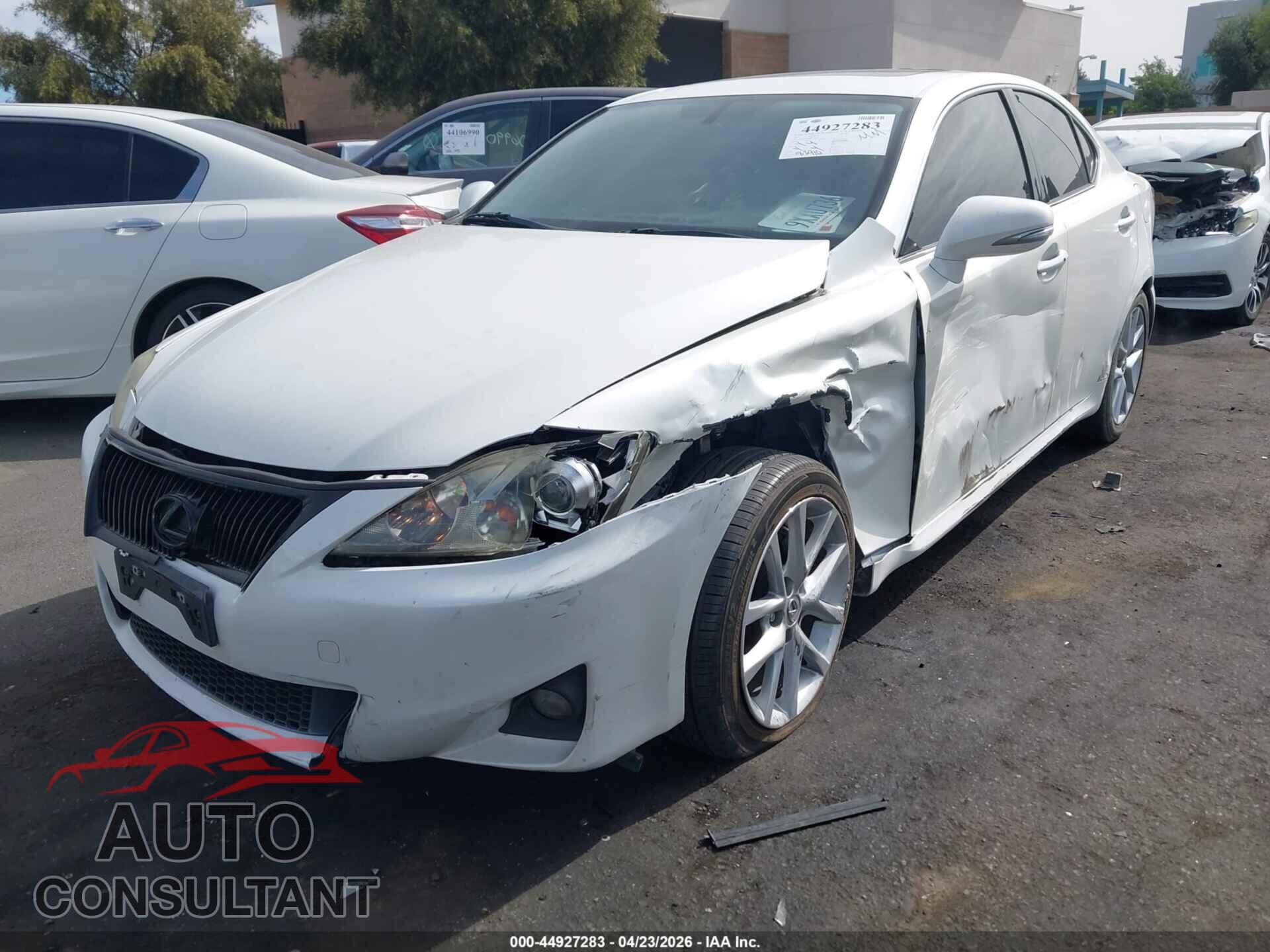LEXUS IS 250 2011 - JTHBF5C20B5152334