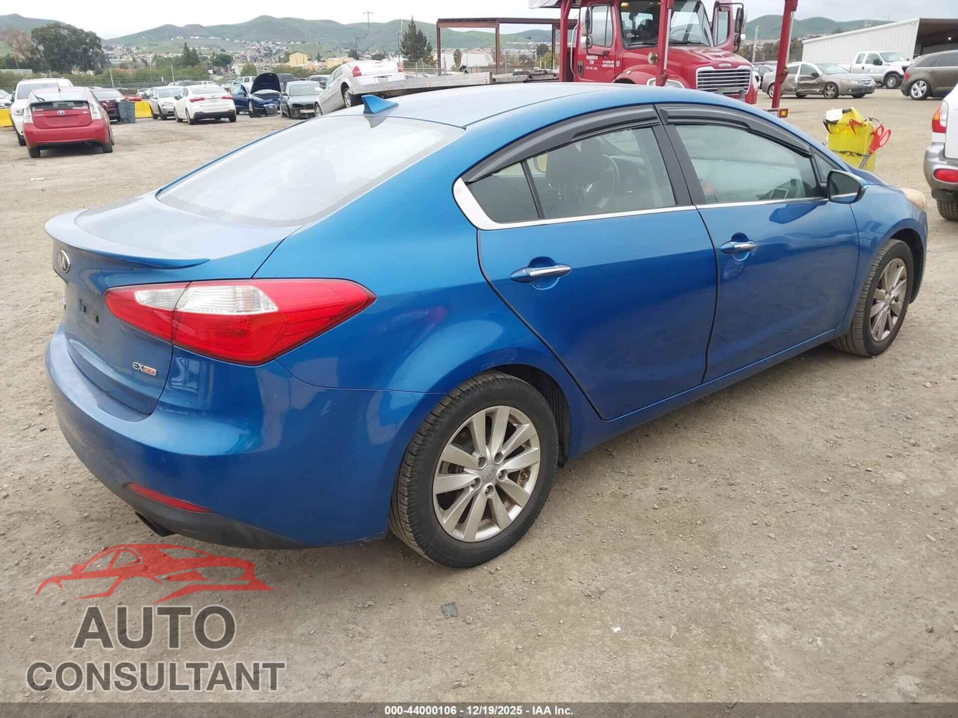 KIA FORTE 2014 - KNAFX4A89E5116421