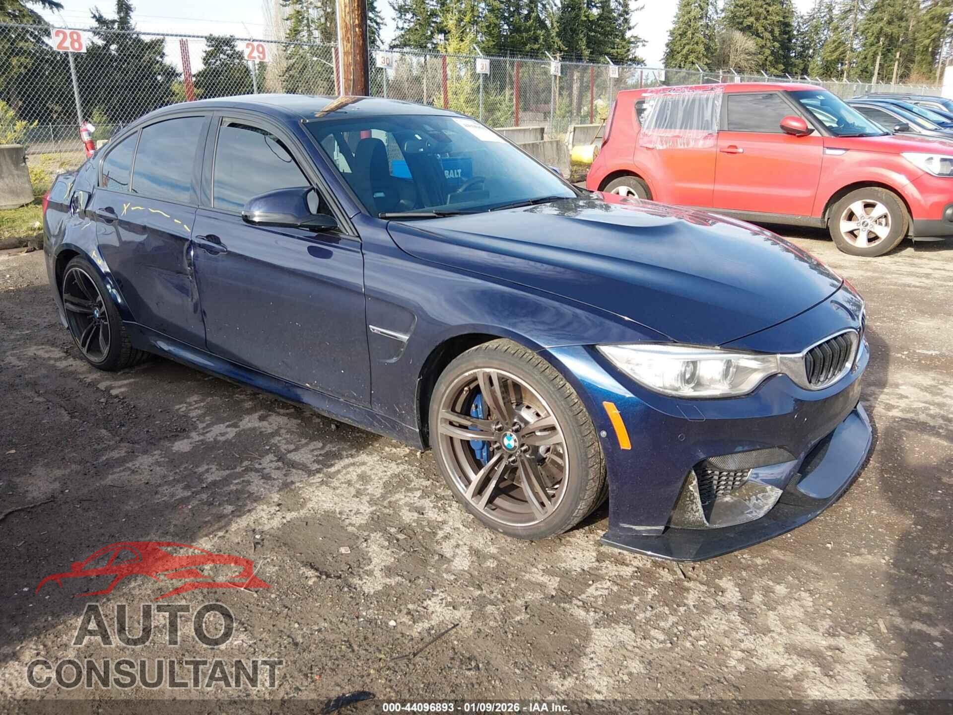 BMW M3 2016 - WBS8M9C50G5D31558