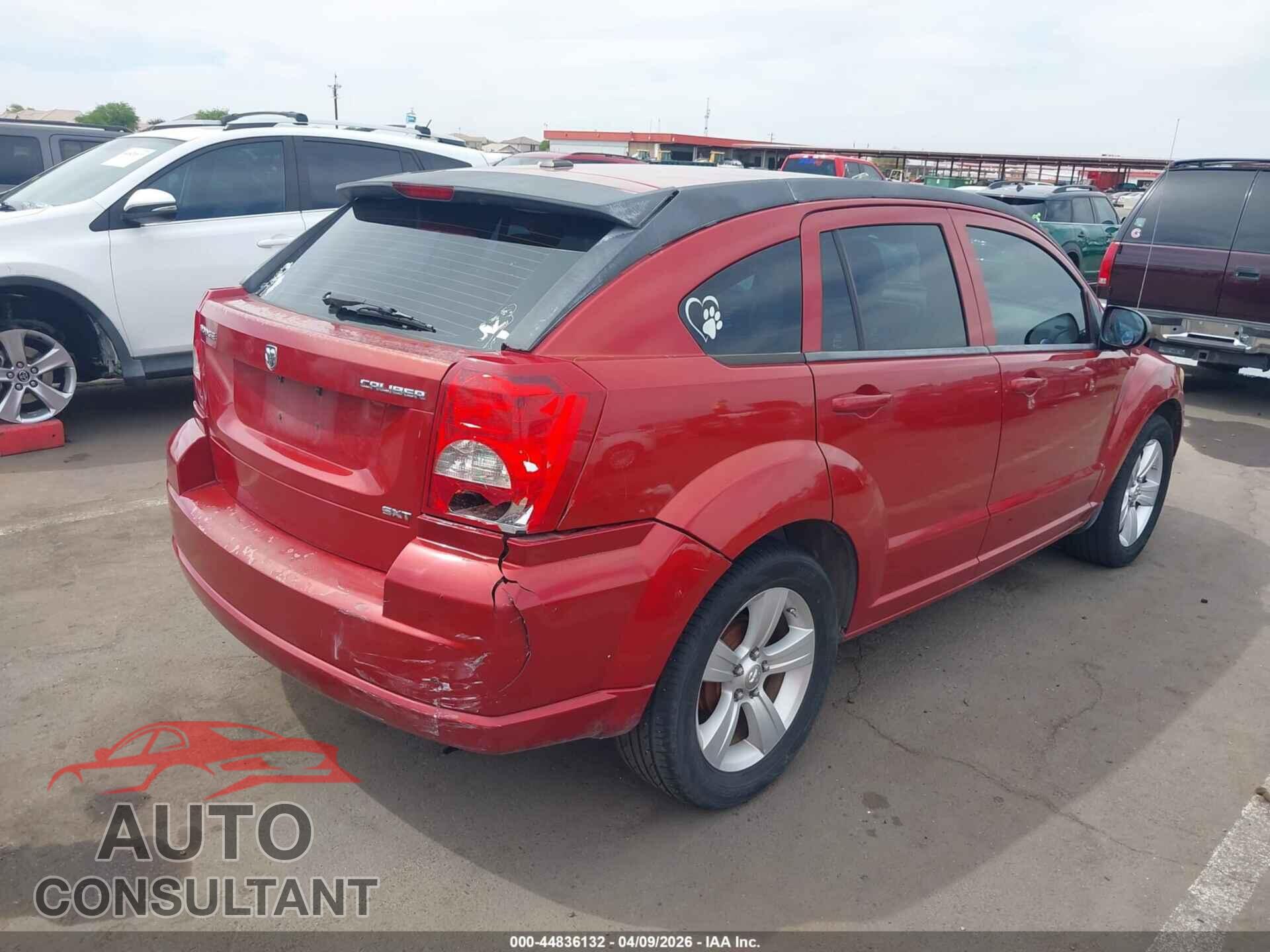 DODGE CALIBER 2010 - 1B3CB4HAXAD607370