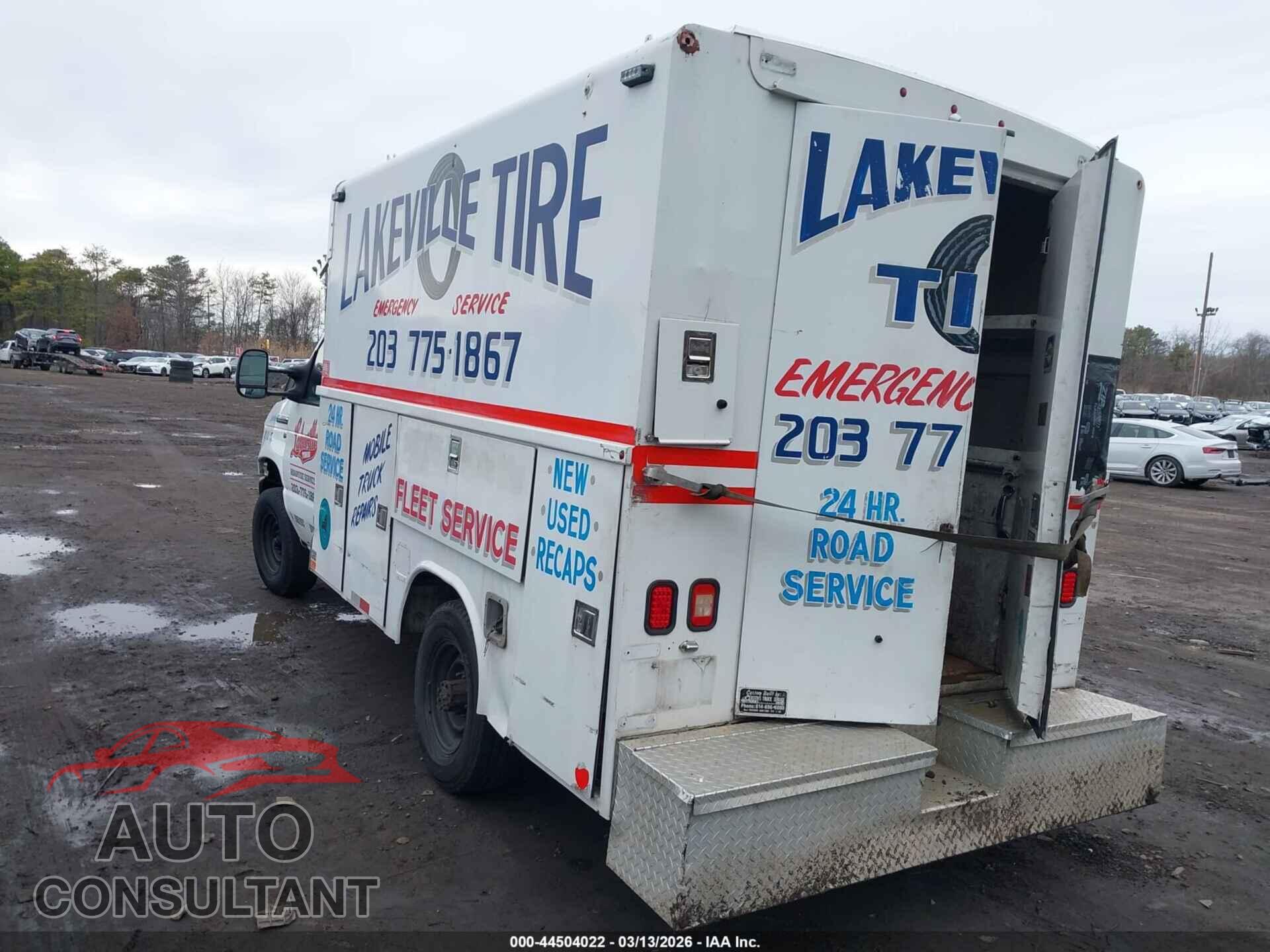 FORD E-350 CUTAWAY 2012 - 1FDSE3FL6CDA07640
