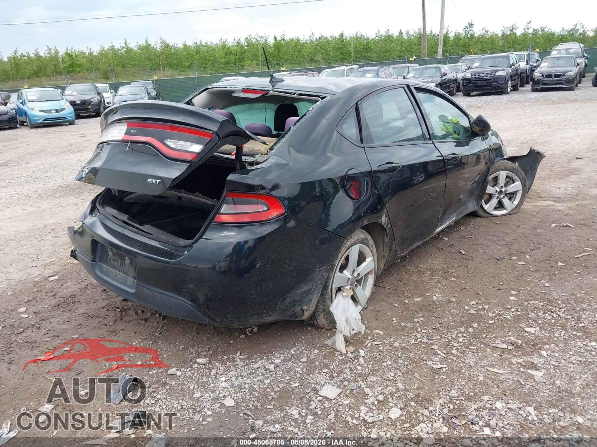 DODGE DART 2015 - 1C3CDFBB1FD199648