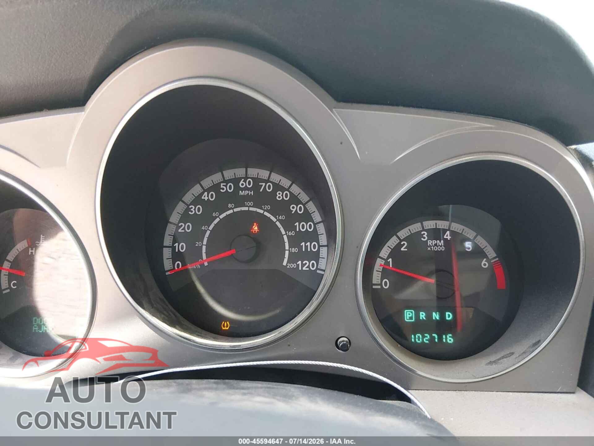 DODGE AVENGER 2010 - 1B3CC5FB3AN129186