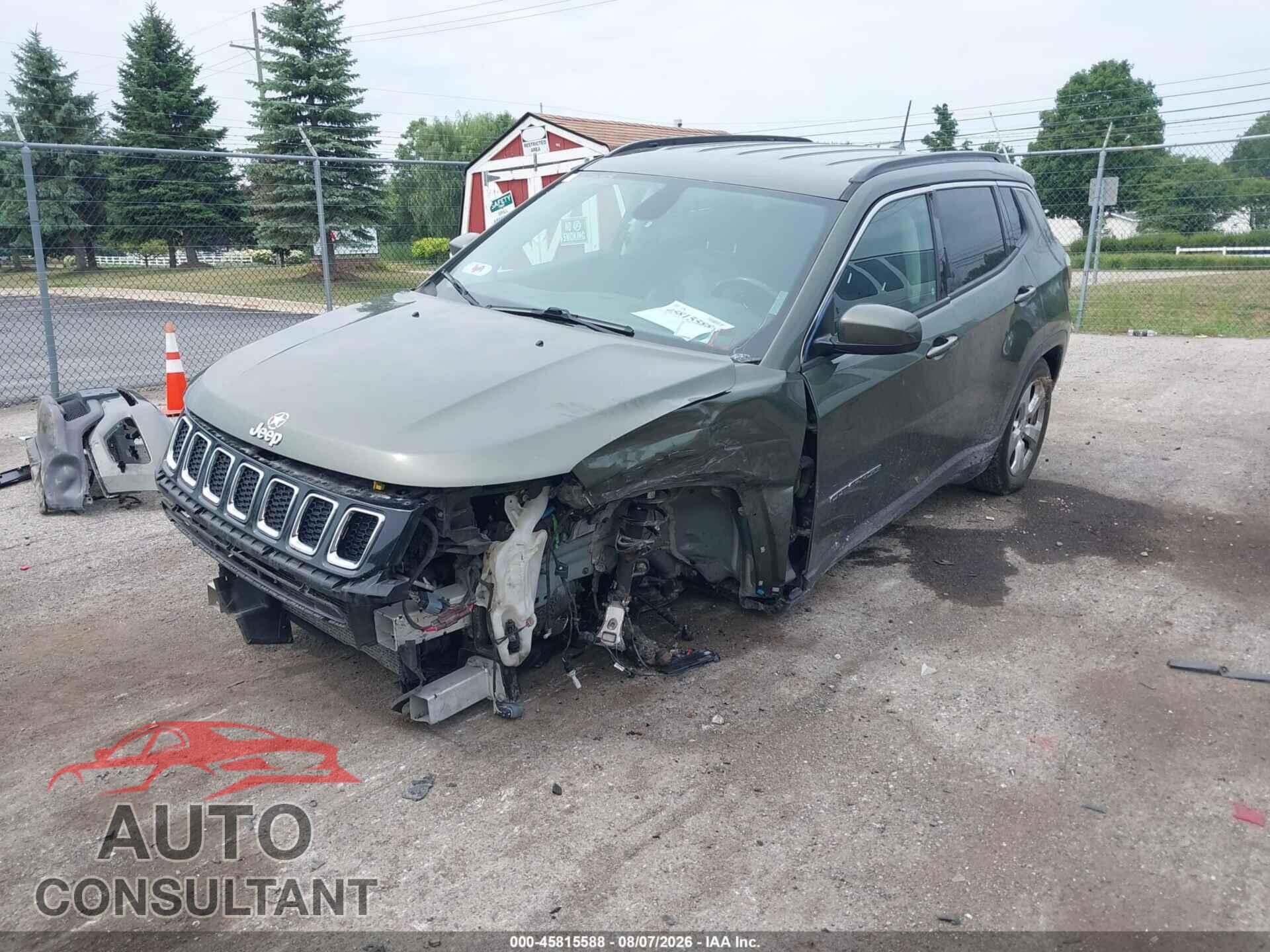 JEEP NEW COMPASS 2017 - 3C4NJDBB2HT657633