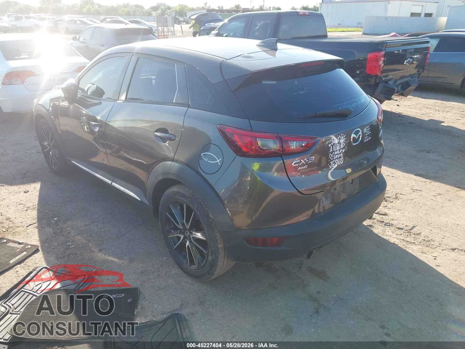 MAZDA CX-3 2016 - JM1DKBD76G0116294