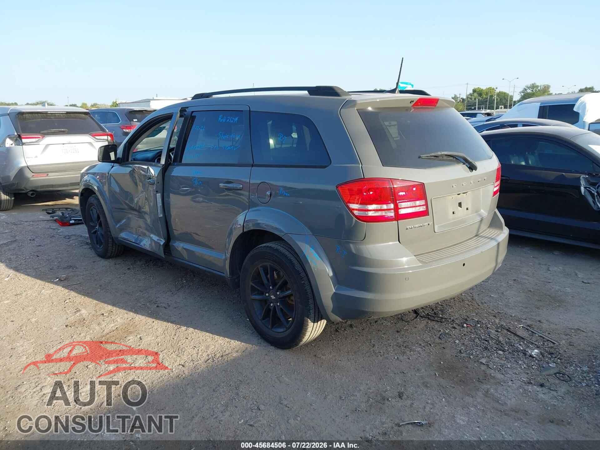 DODGE JOURNEY 2020 - 3C4PDCAB6LT201848