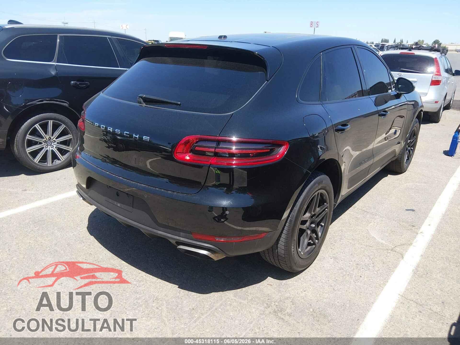 PORSCHE MACAN 2018 - WP1AA2A52JLB21098
