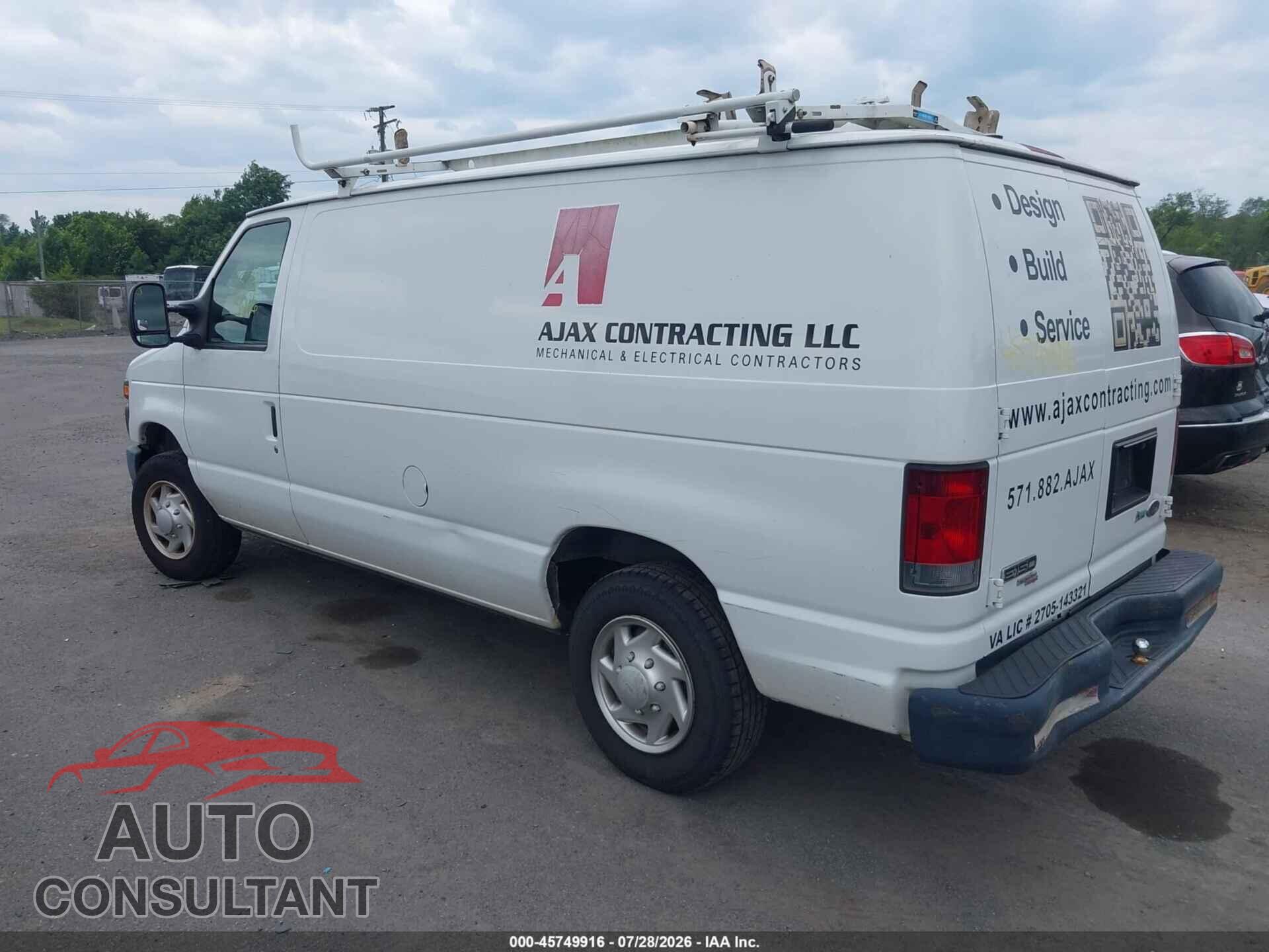 FORD E-150 2013 - 1FTNE1EW9DDA10101