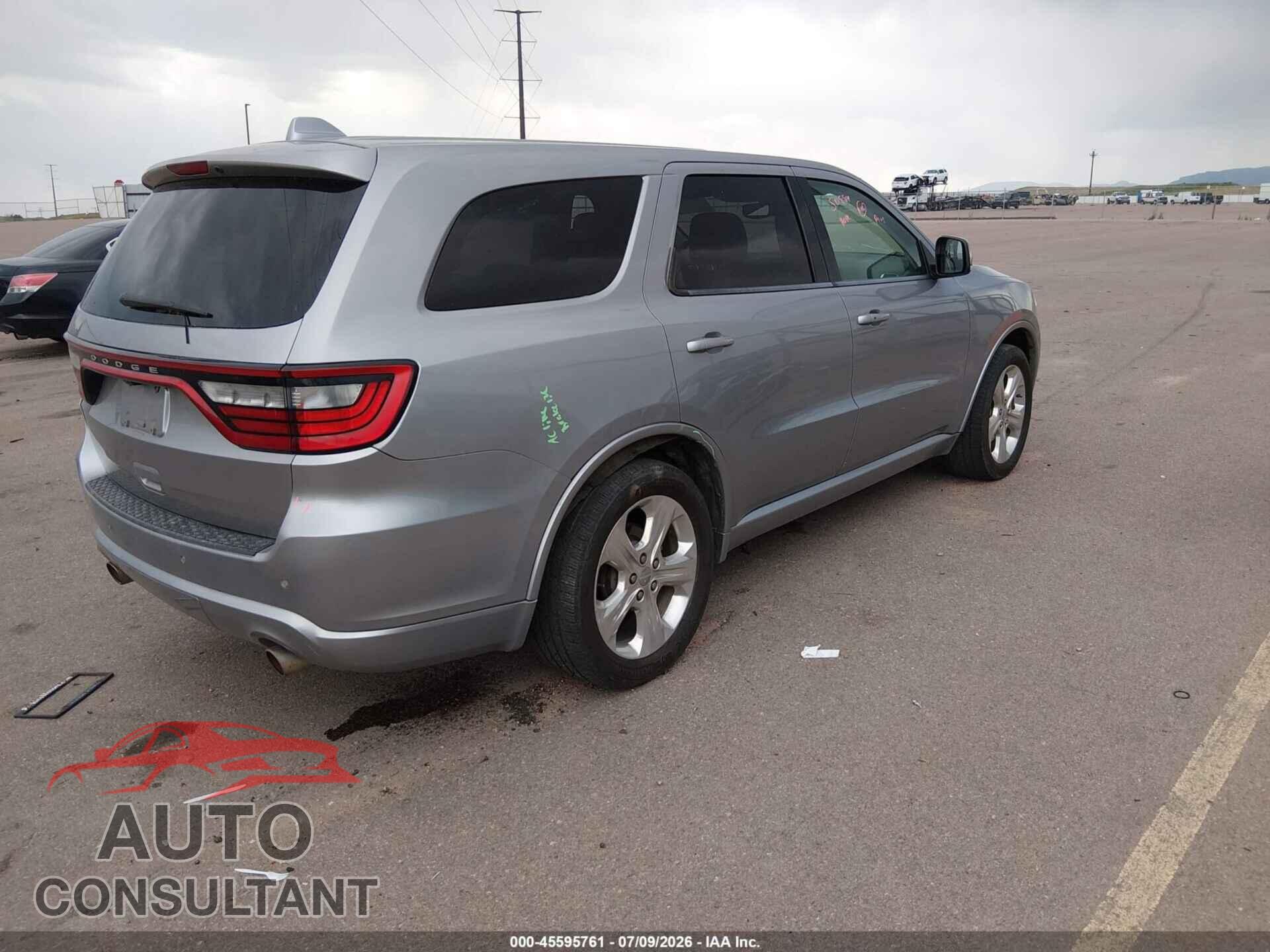 DODGE DURANGO 2017 - 1C4RDJDG9HC823917