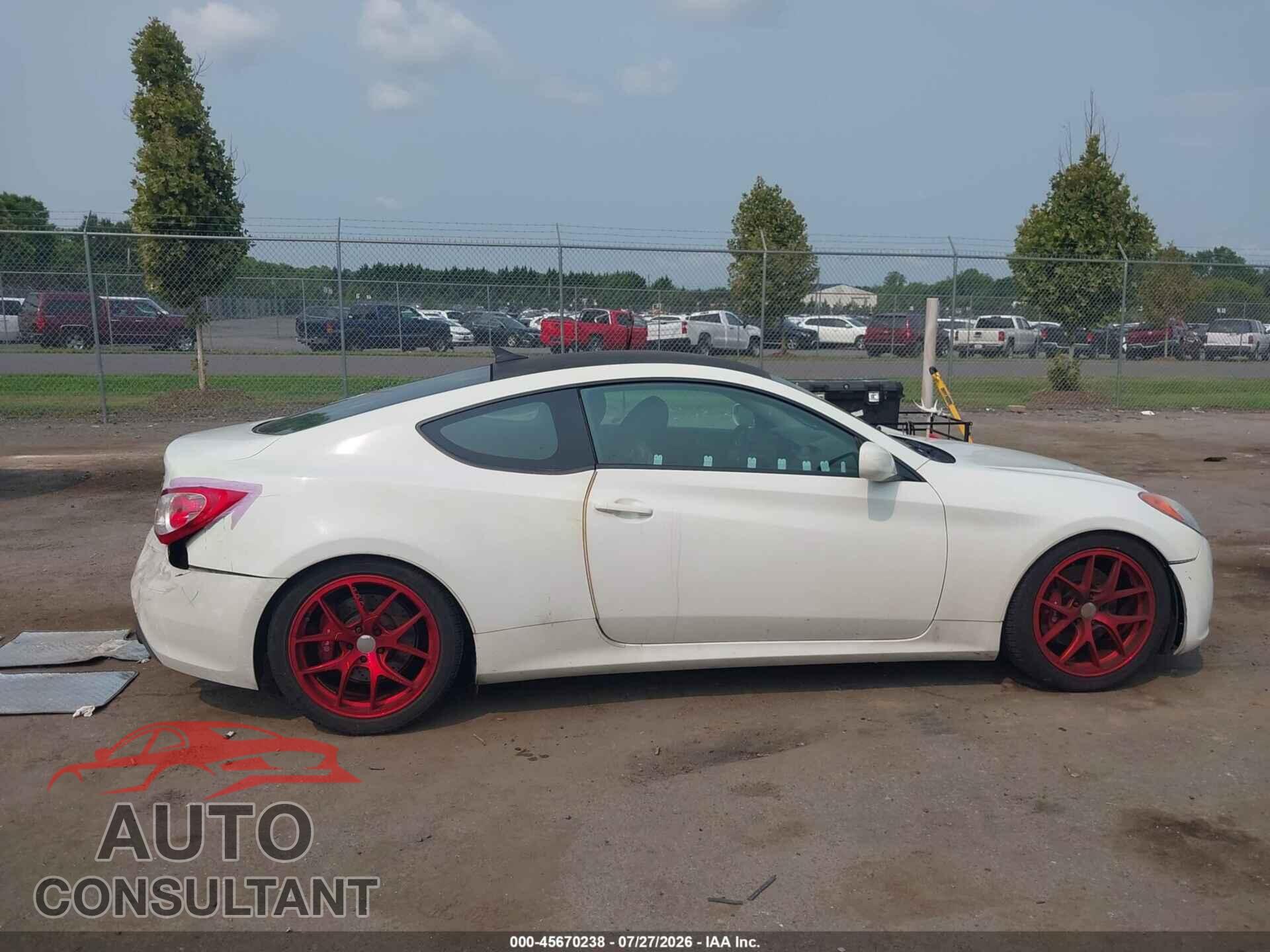 HYUNDAI GENESIS 2012 - KMHHT6KD5CU074214