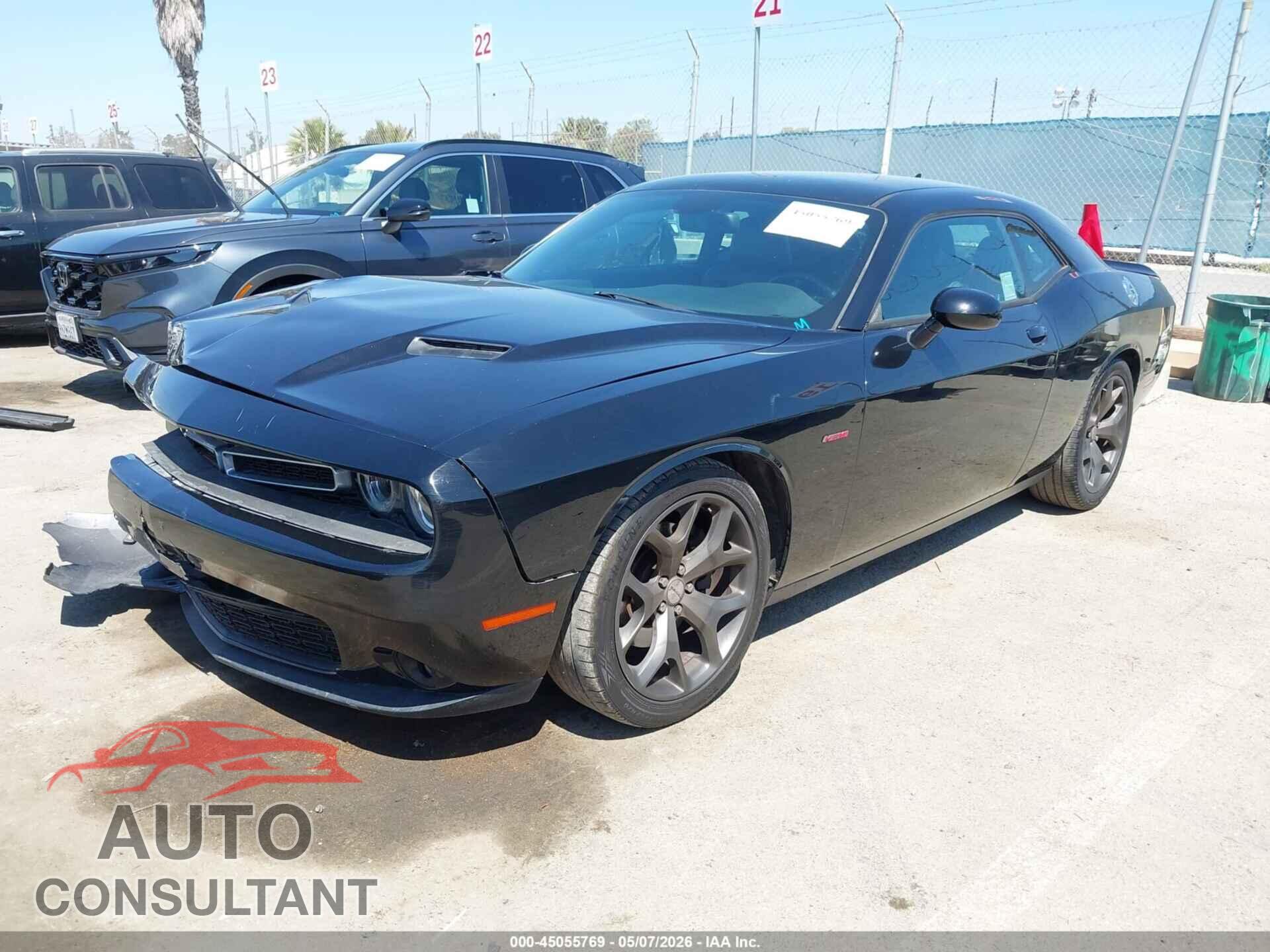 DODGE CHALLENGER 2016 - 2C3CDZAG8GH249870