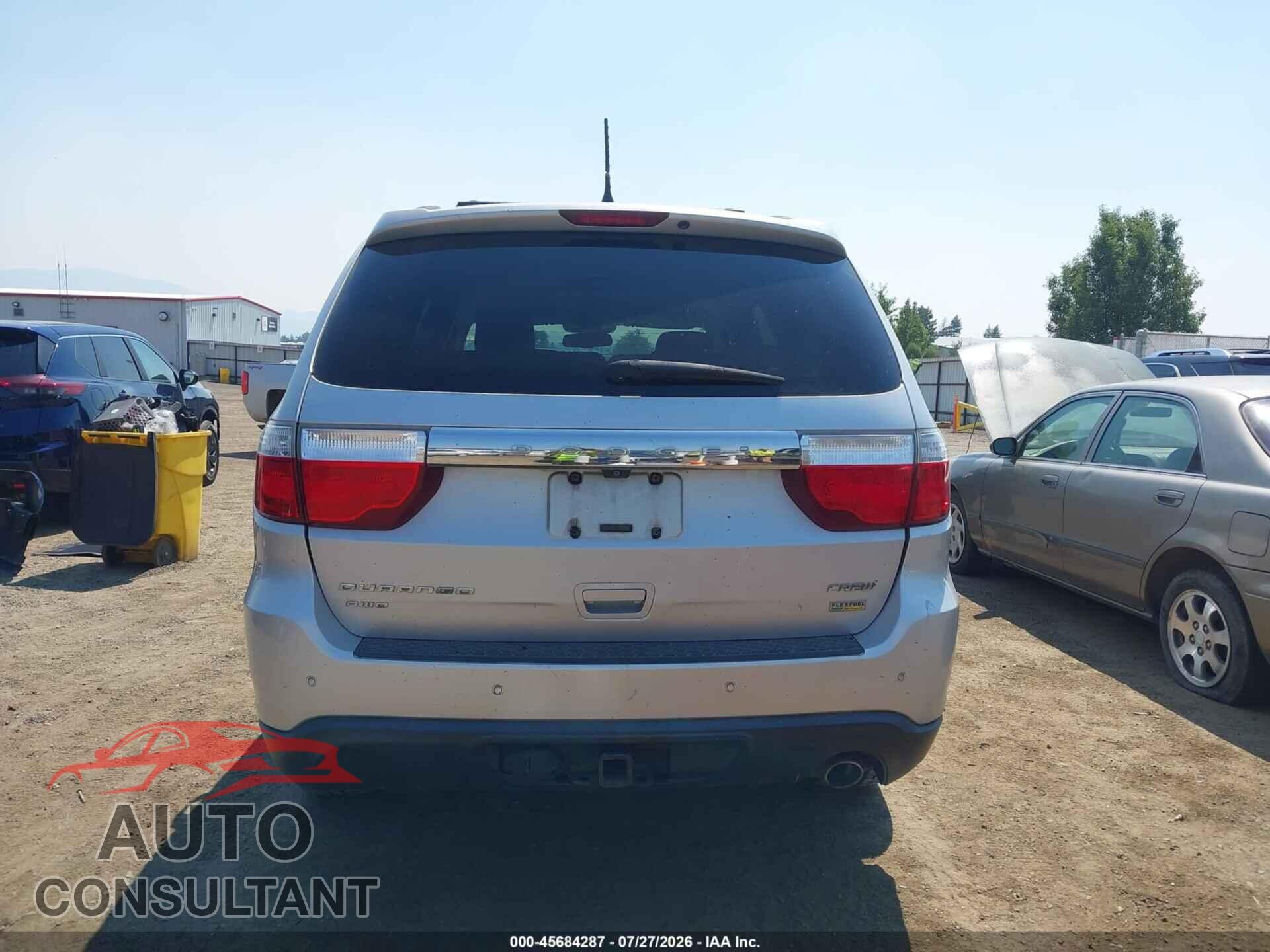 DODGE DURANGO 2012 - 1C4RDJDG2CC152941