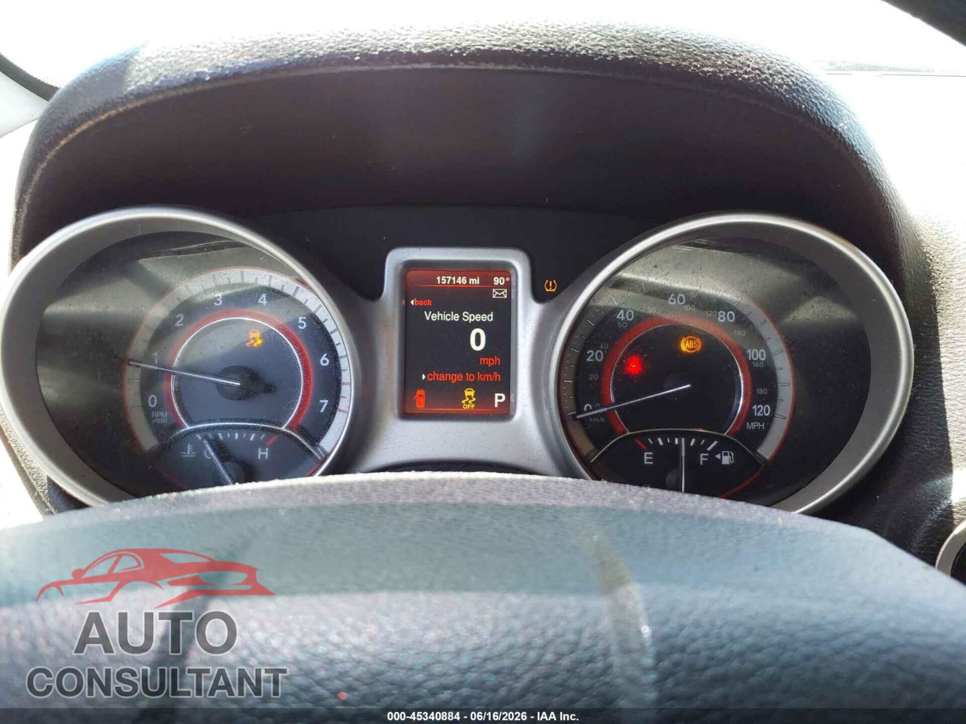 DODGE JOURNEY 2015 - 3C4PDCBB1FT741997