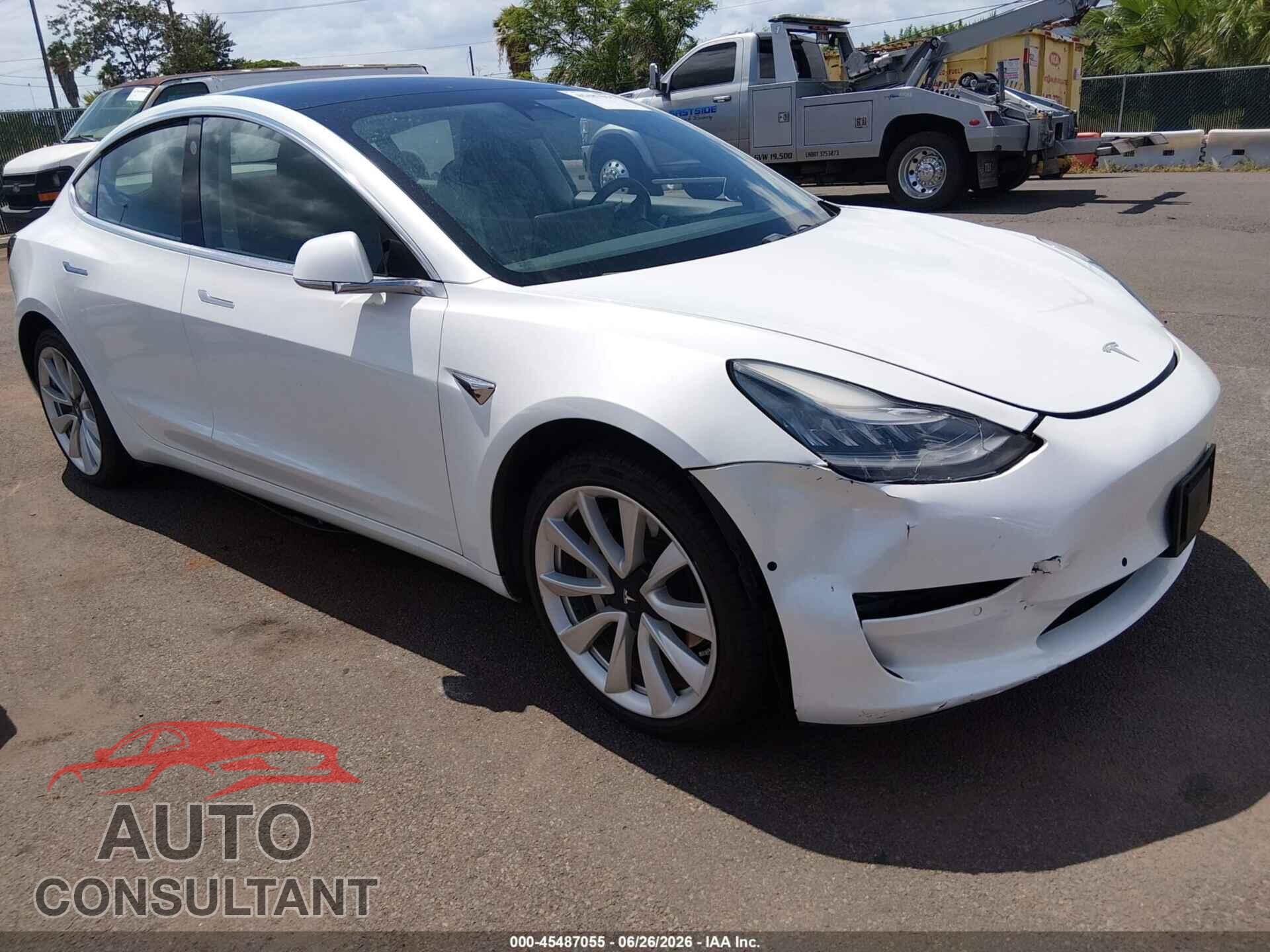 TESLA MODEL 3 2019 - 5YJ3E1EA2KF472596