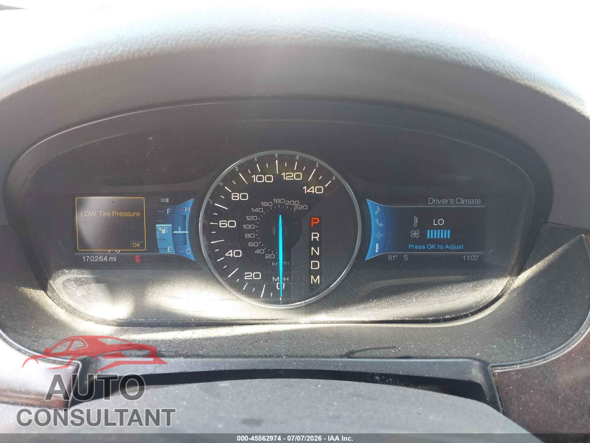 FORD EDGE 2011 - 2FMDK3KC7BBA25379