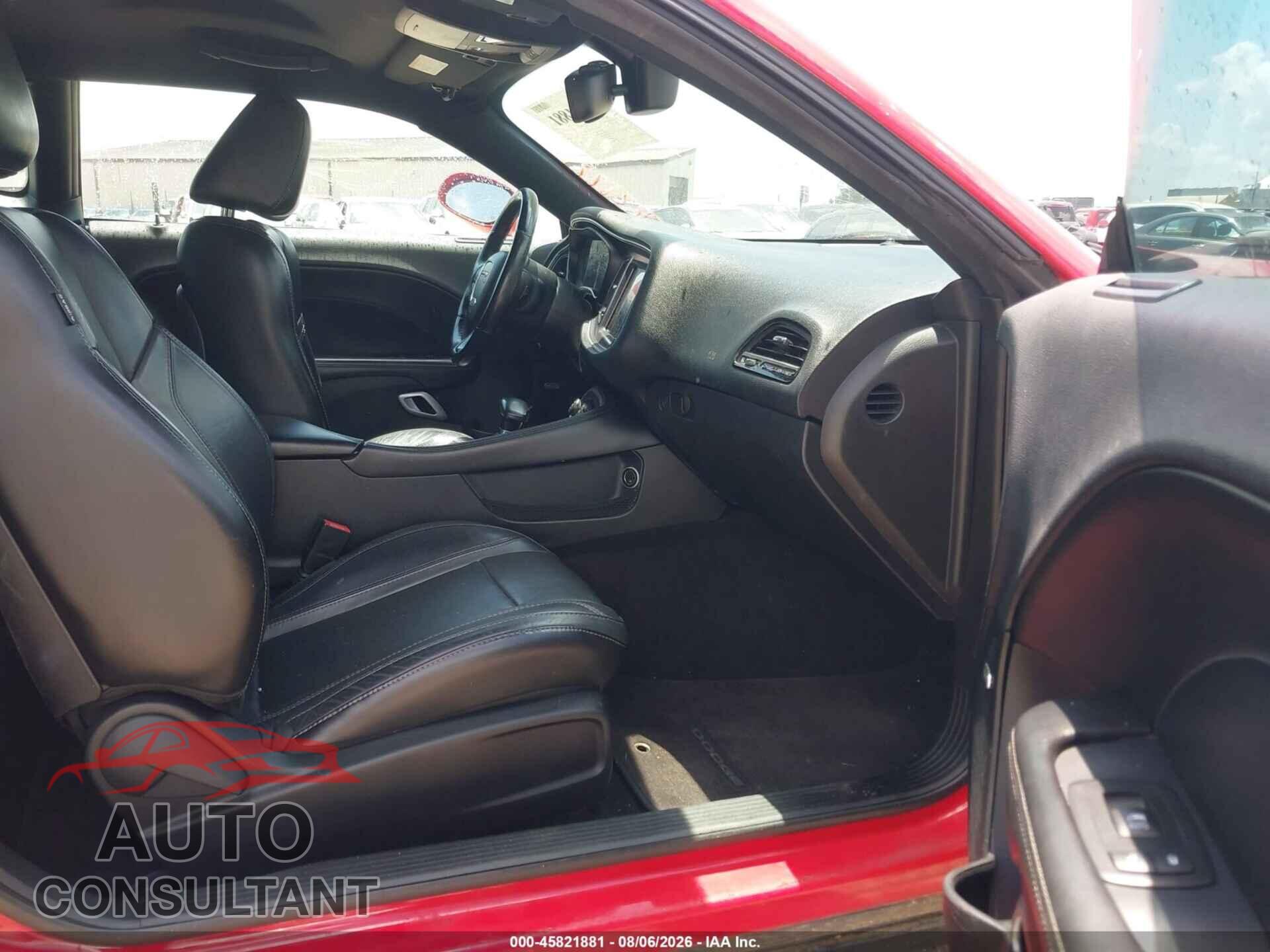 DODGE CHALLENGER 2016 - 2C3CDZAG2GH300859