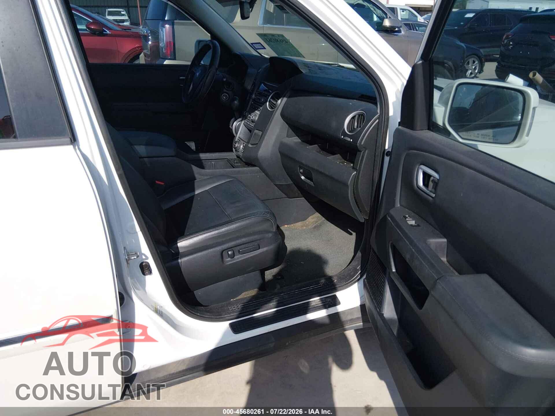 HONDA PILOT 2014 - 5FNYF3H95EB007735