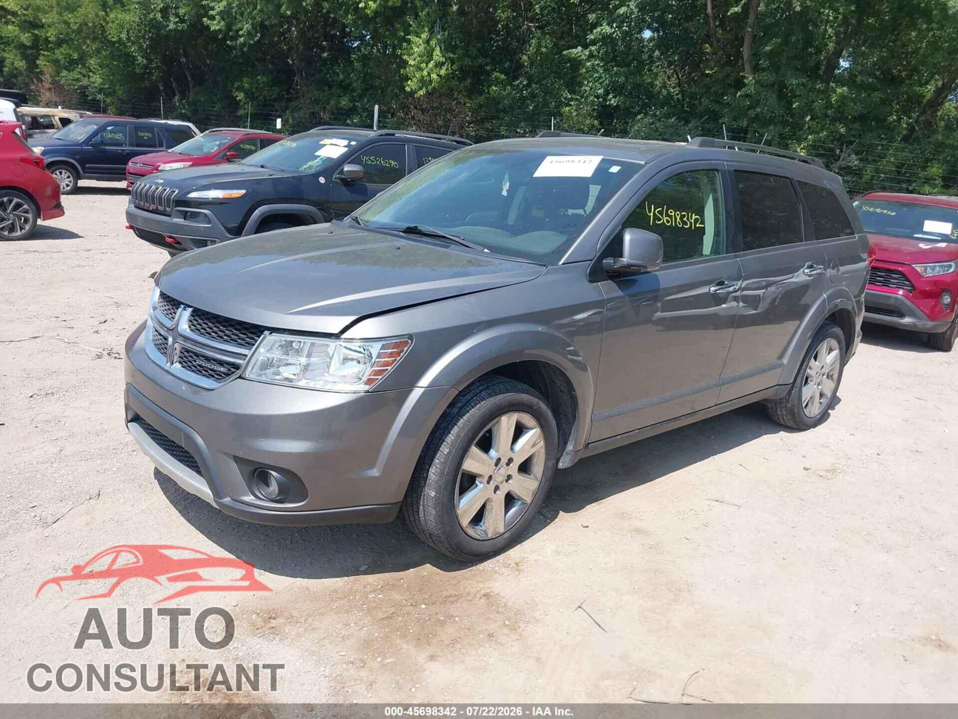 DODGE JOURNEY 2012 - 3C4PDDDG2CT181711