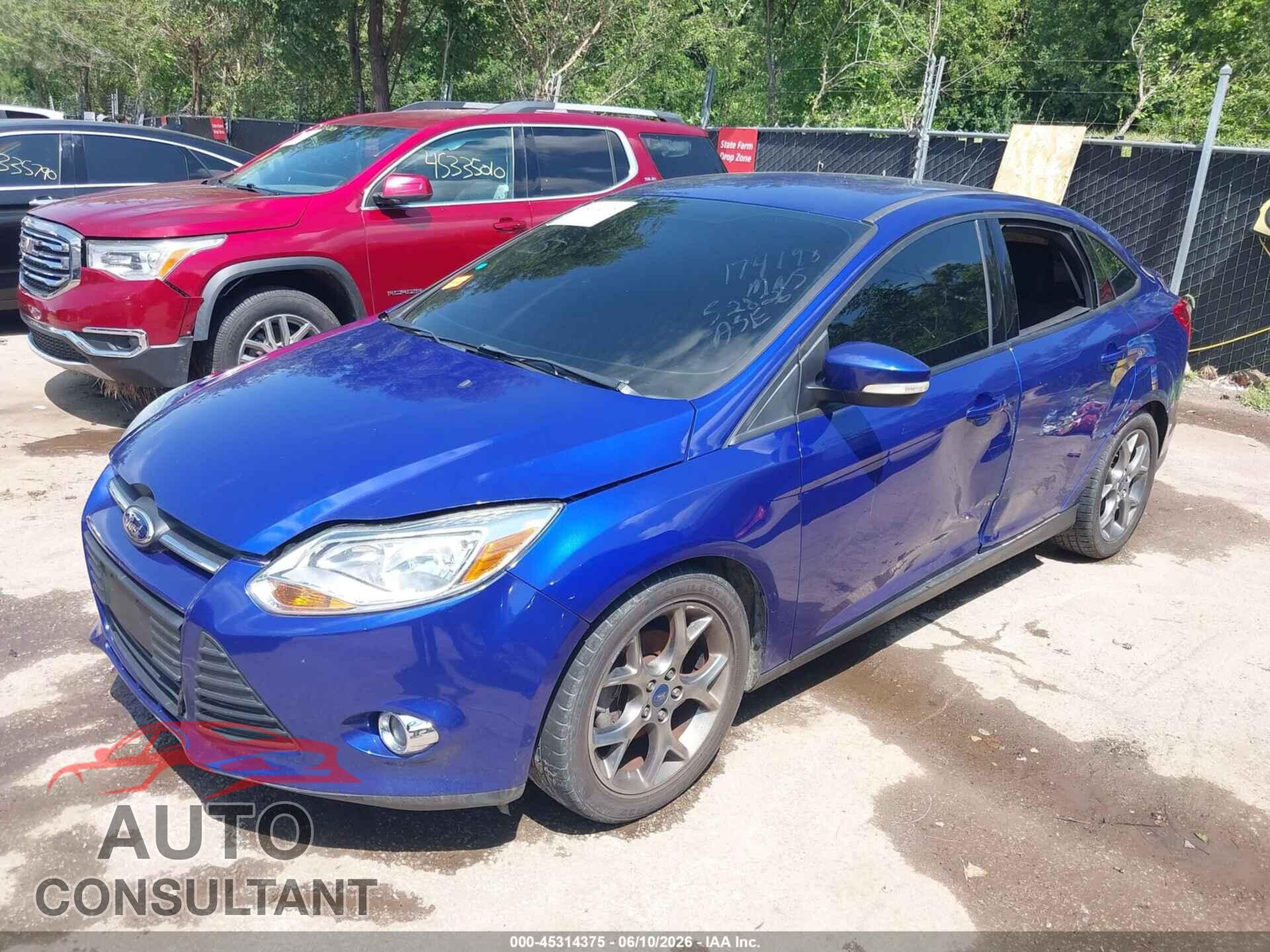 FORD FOCUS 2014 - 1FADP3F20EL254102