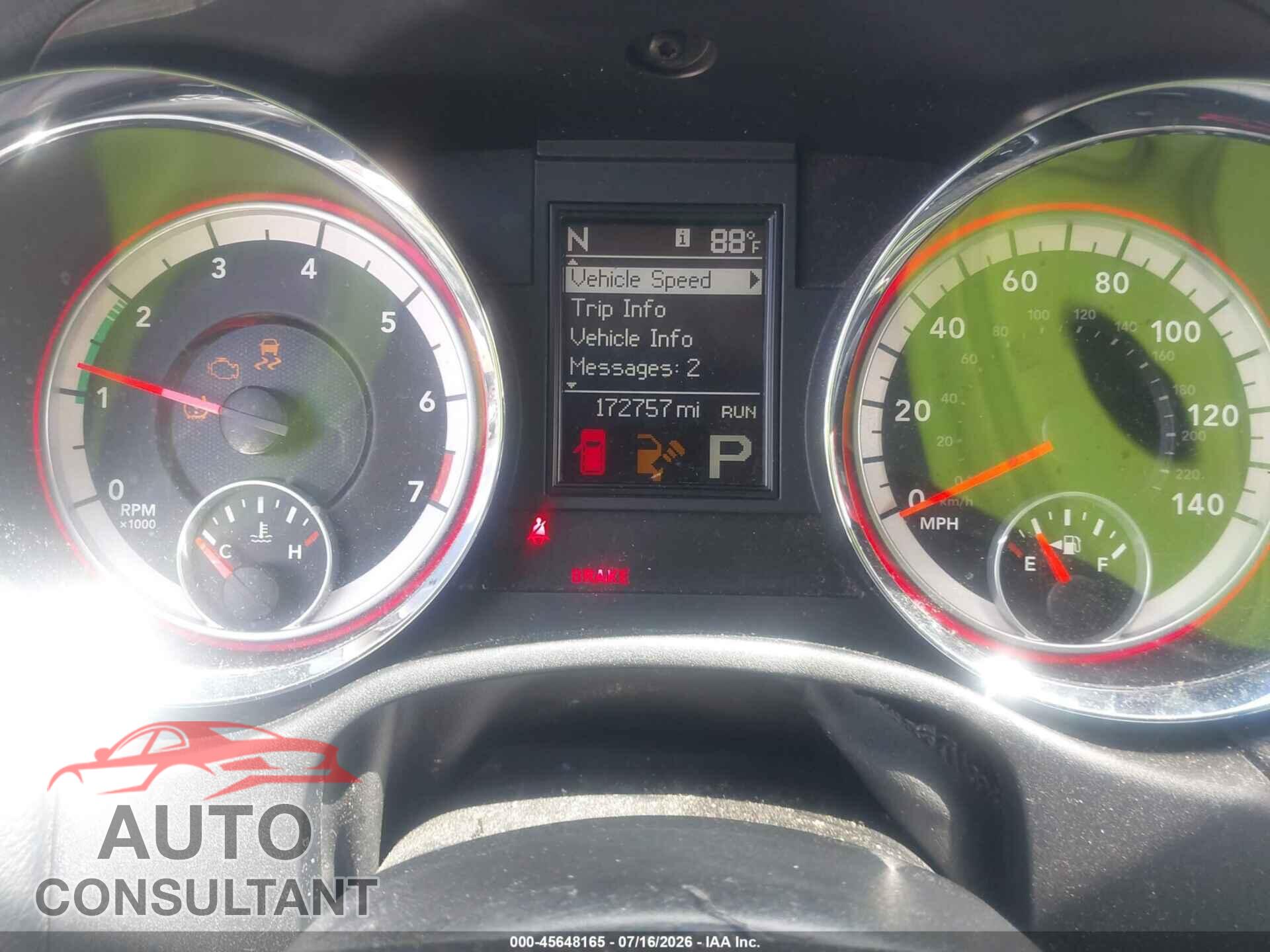 DODGE DURANGO 2013 - 1C4RDHAG2DC658297