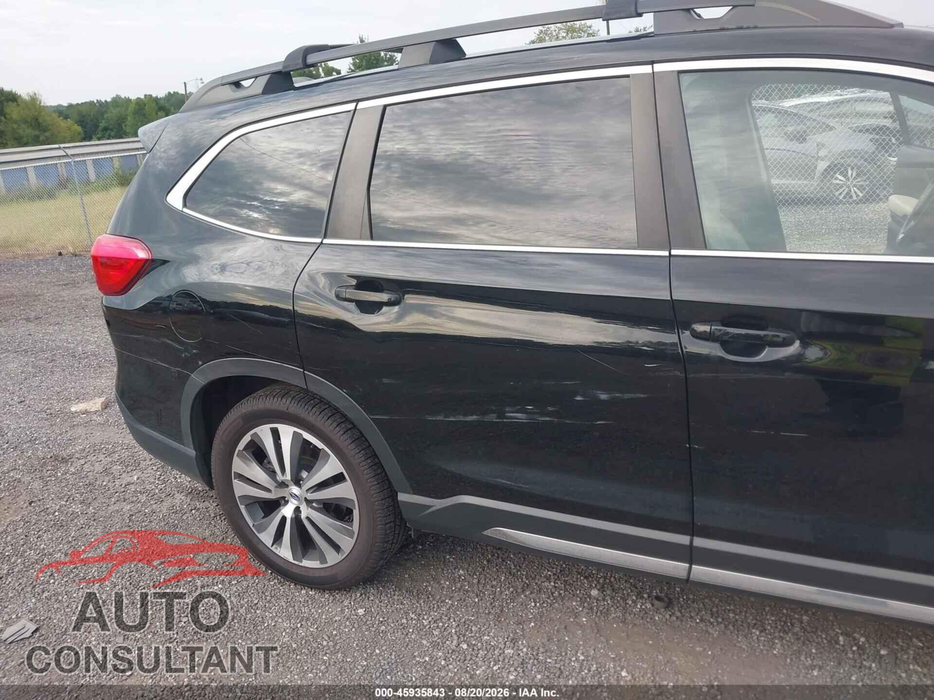 SUBARU ASCENT 2019 - 4S4WMAPD9K3441295