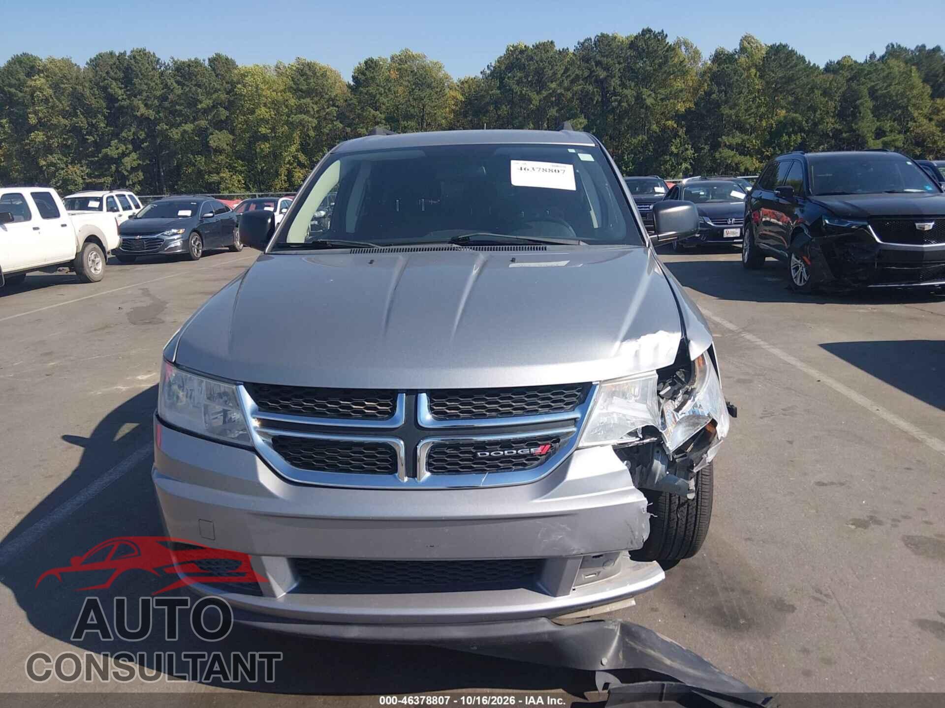 DODGE JOURNEY 2017 - 3C4PDCAB5HT516020