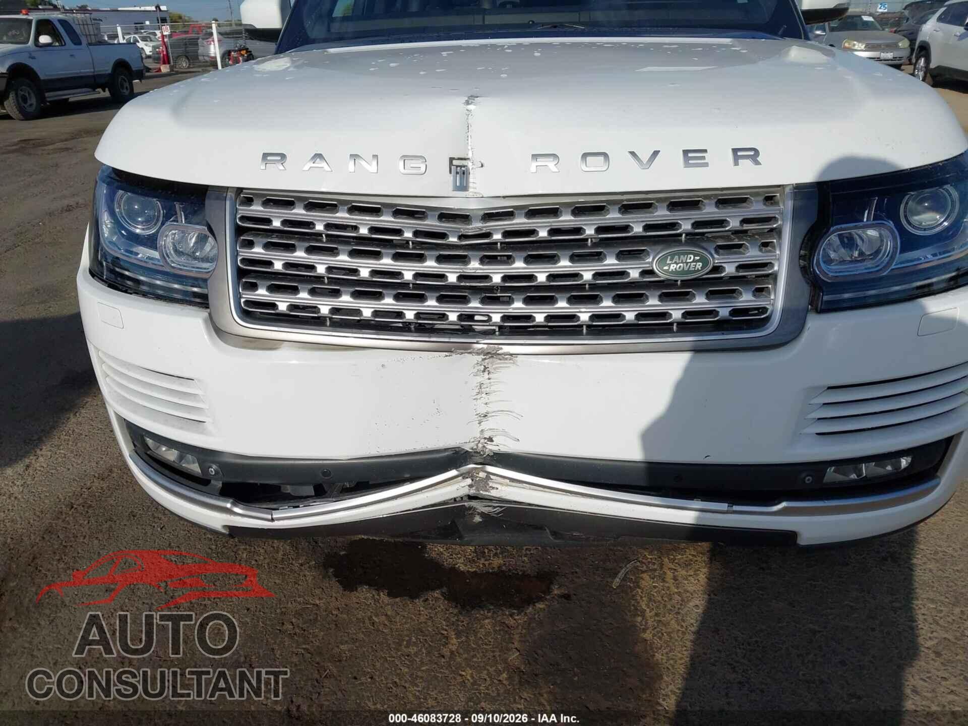 LAND ROVER RANGE ROVER 2015 - SALGS2TF0FA214194