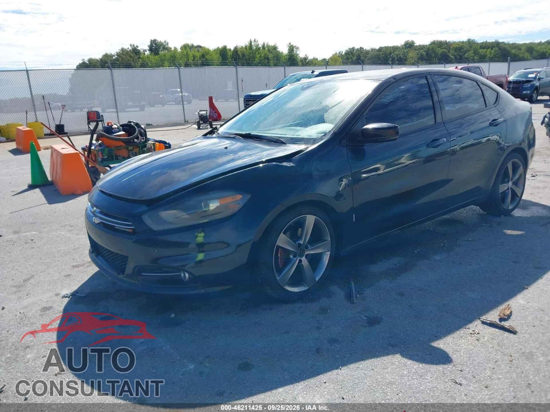 DODGE DART 2015 - 1C3CDFEB3FD369424