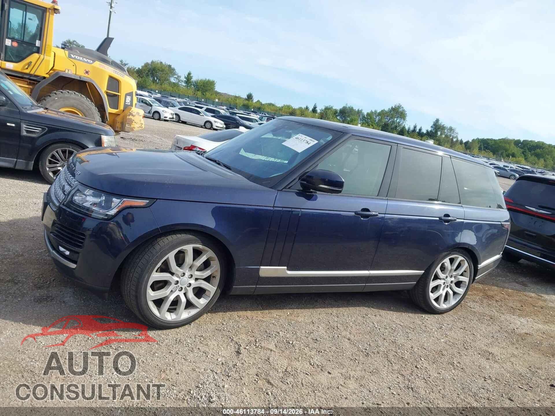 LAND ROVER RANGE ROVER 2017 - SALGS2FE8HA362647