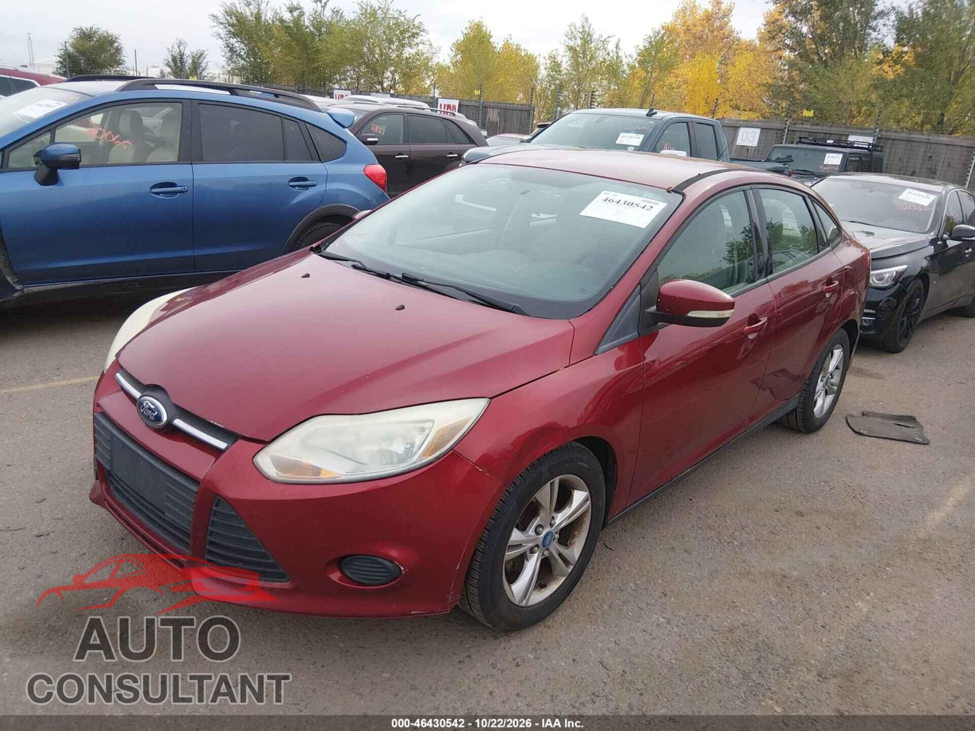 FORD FOCUS 2013 - 1FADP3F23DL199465