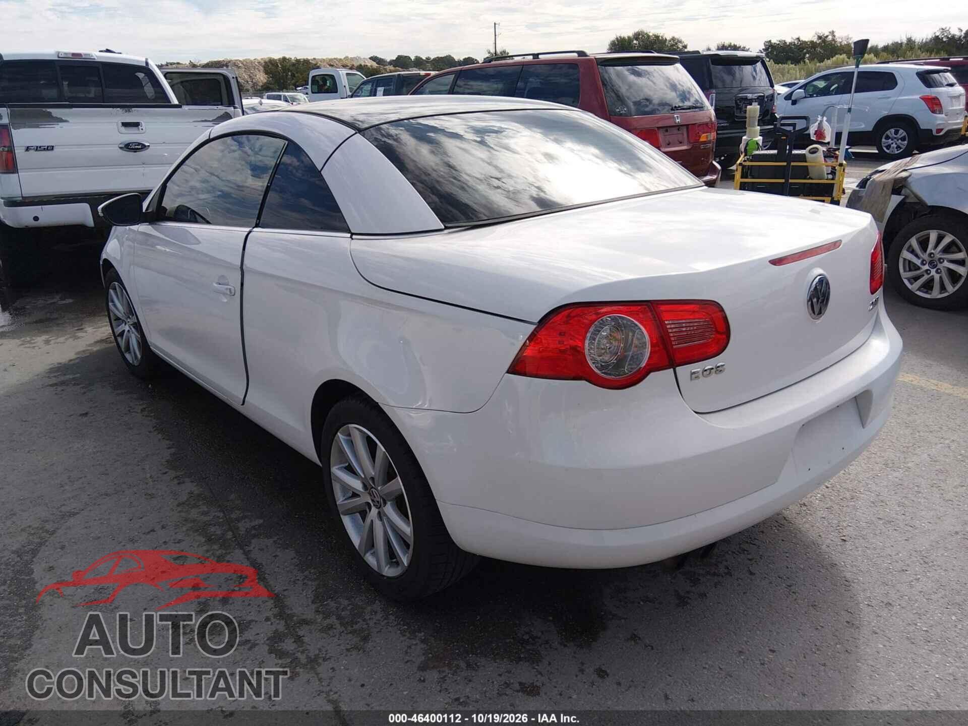VOLKSWAGEN EOS 2011 - WVWBA7AH8BV001969