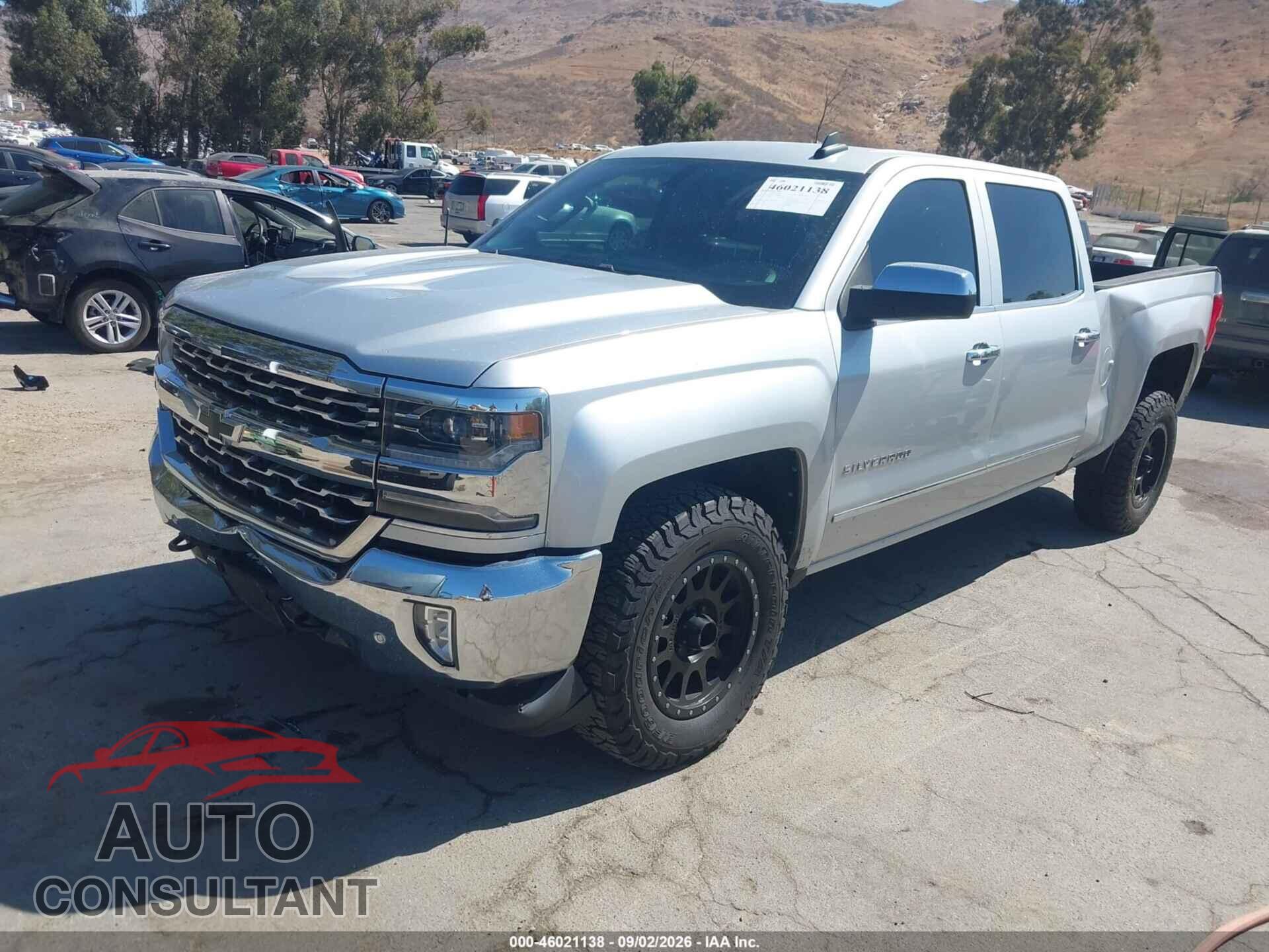 CHEVROLET SILVERADO 1500 2017 - 1GCPCSEC3HF218978