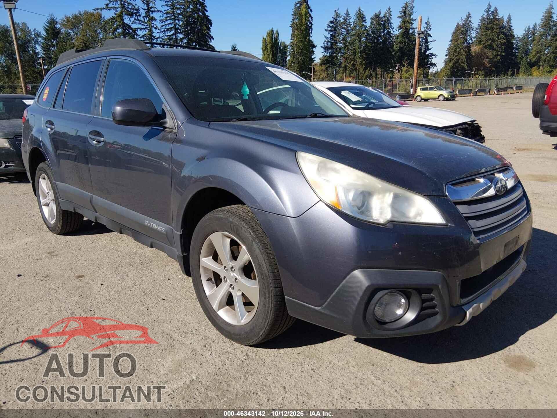 SUBARU OUTBACK 2014 - 4S4BRBLC8E3299206