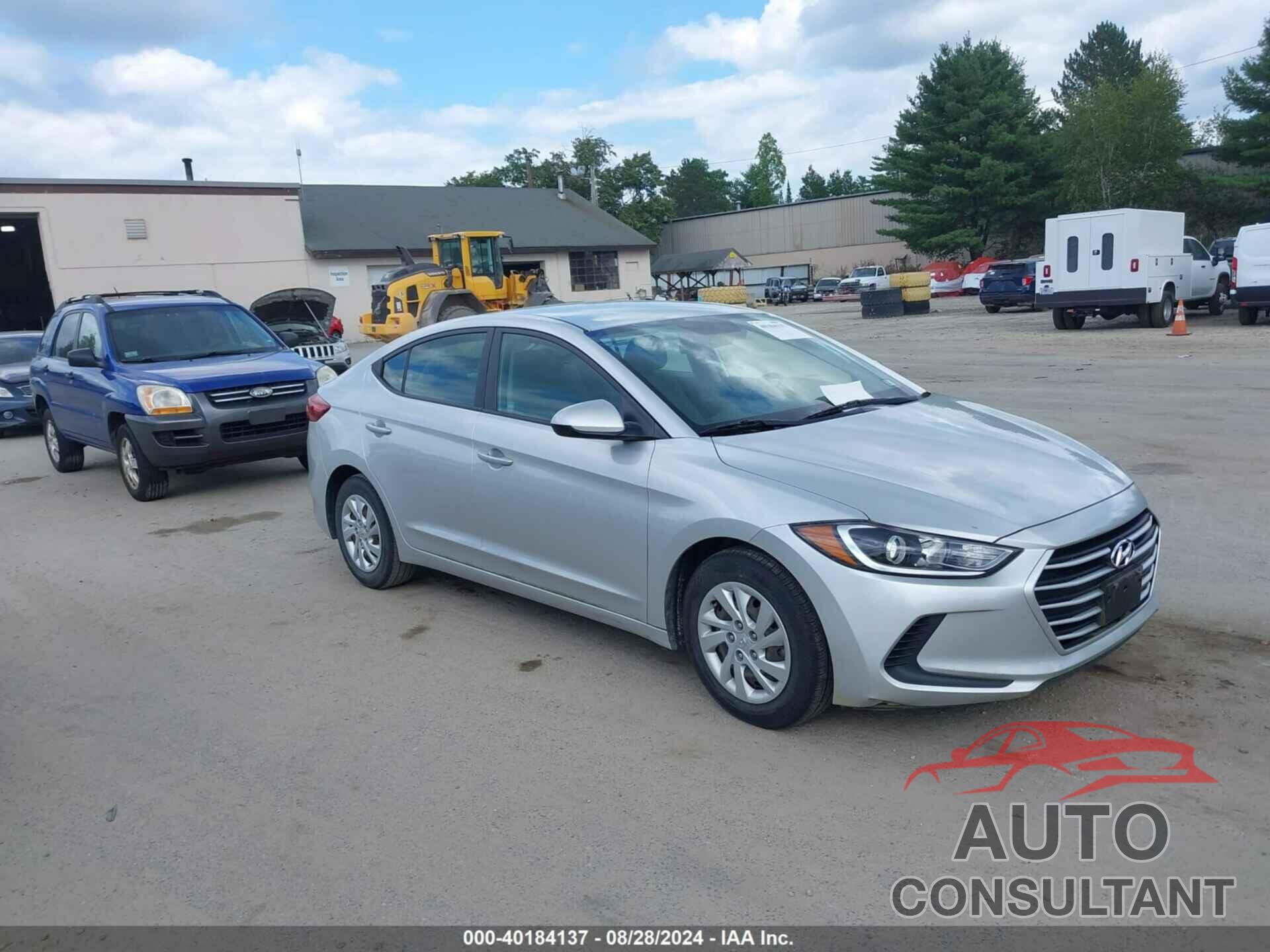 HYUNDAI ELANTRA 2018 - 5NPD74LFXJH266683