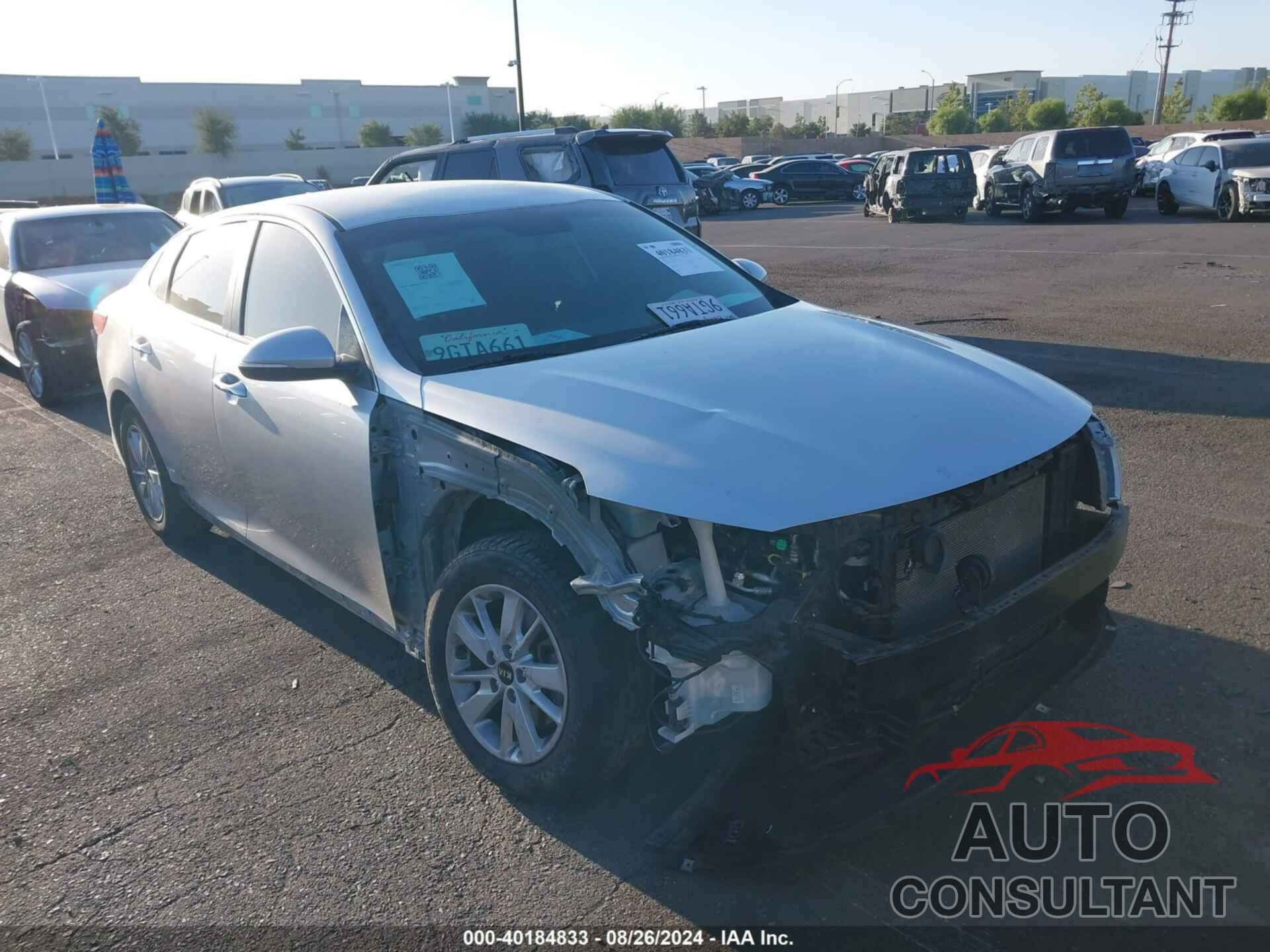 KIA OPTIMA 2018 - 5XXGT4L36JG235649