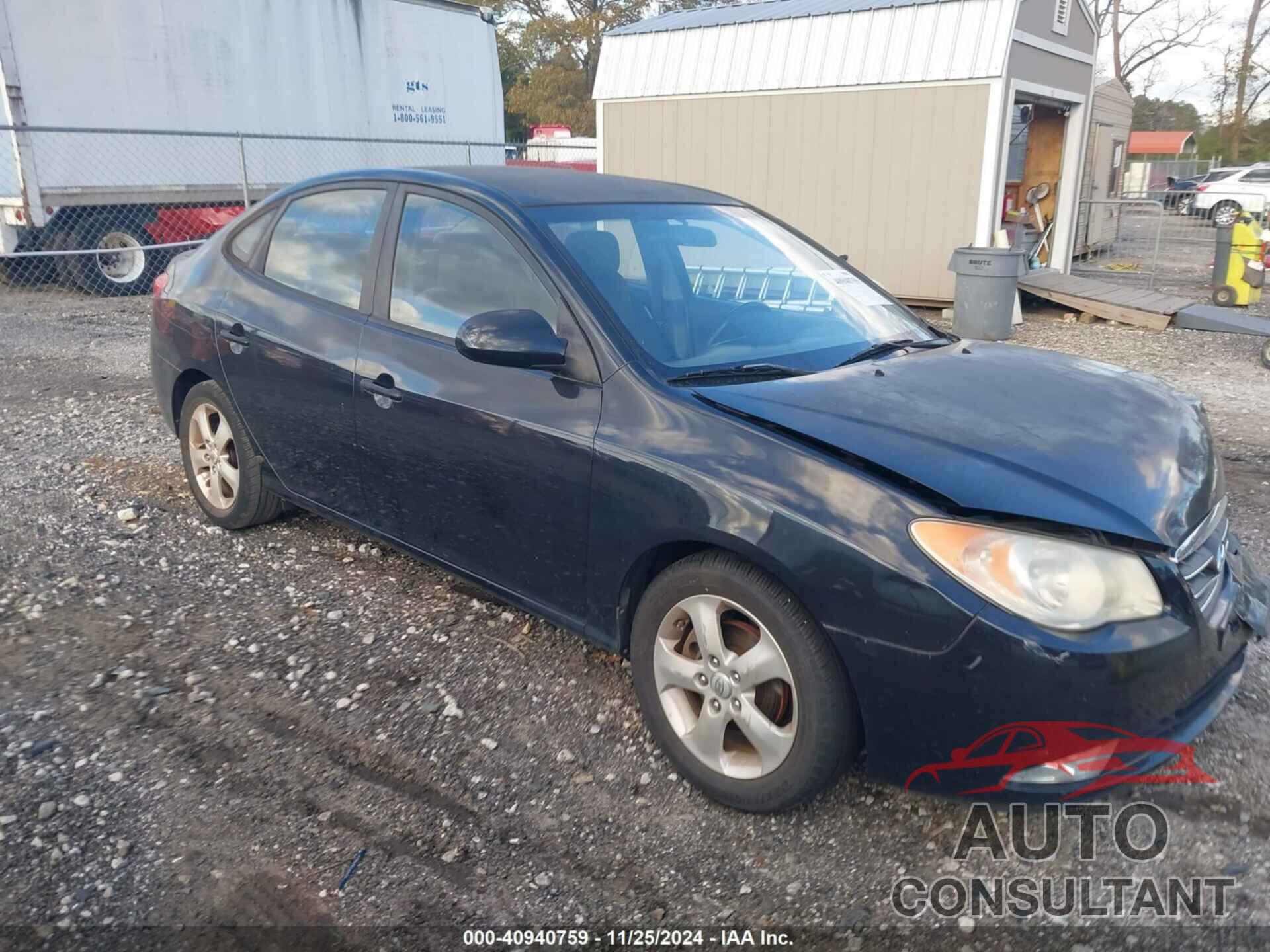 HYUNDAI ELANTRA 2009 - KMHDU46D19U630649