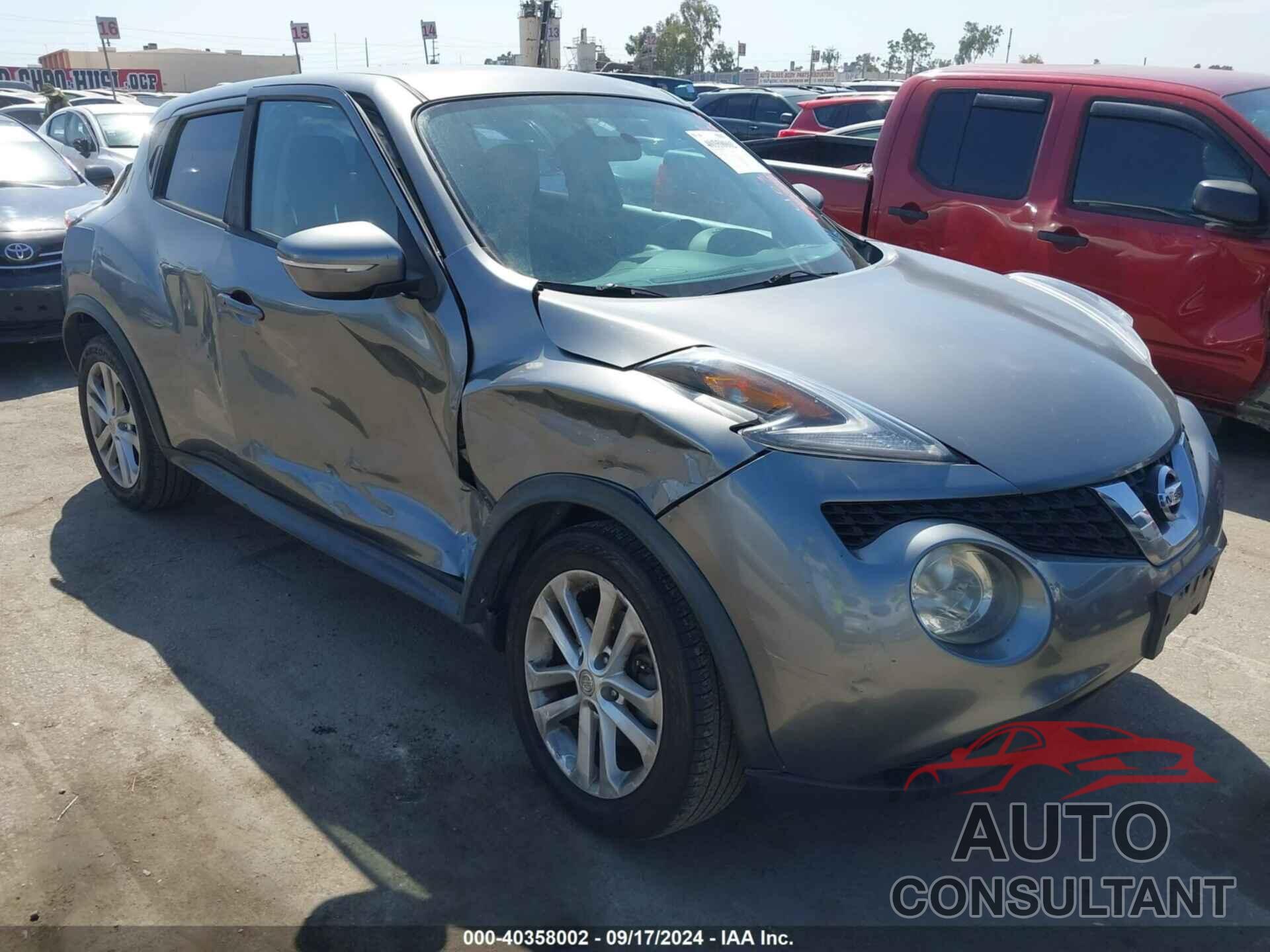 NISSAN JUKE 2016 - JN8AF5MR9GT604751