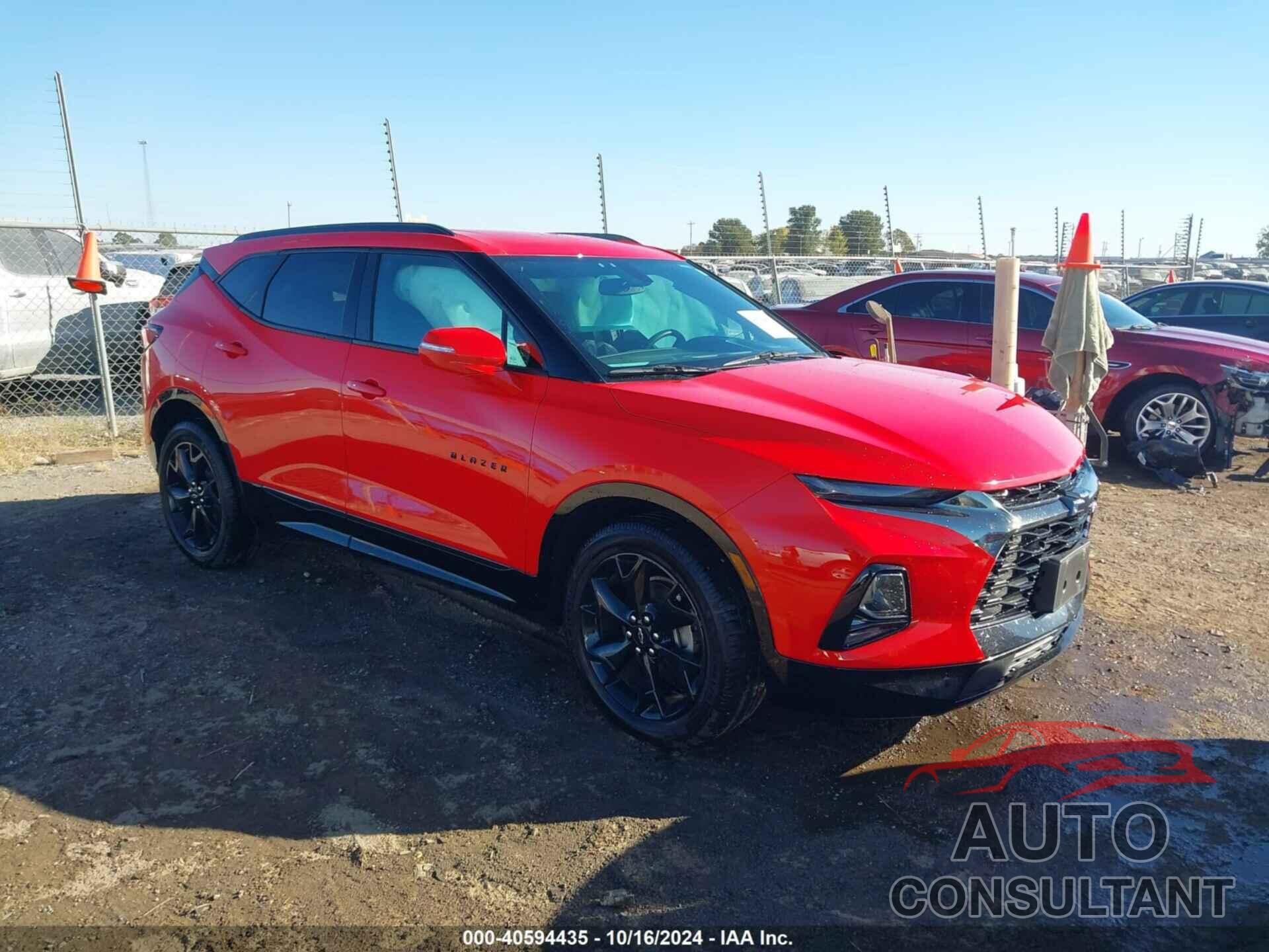 CHEVROLET BLAZER 2019 - 3GNKBJRS2KS690558