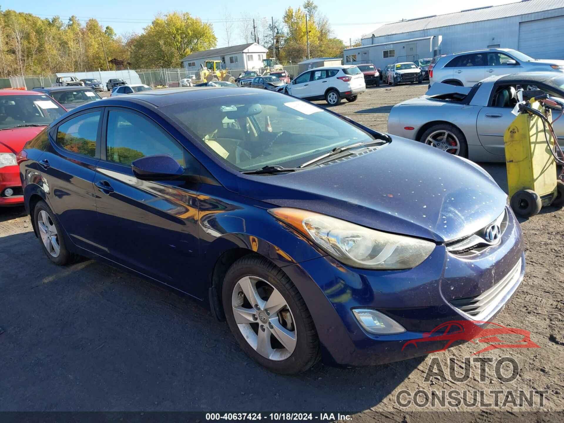HYUNDAI ELANTRA 2013 - 5NPDH4AE6DH236706