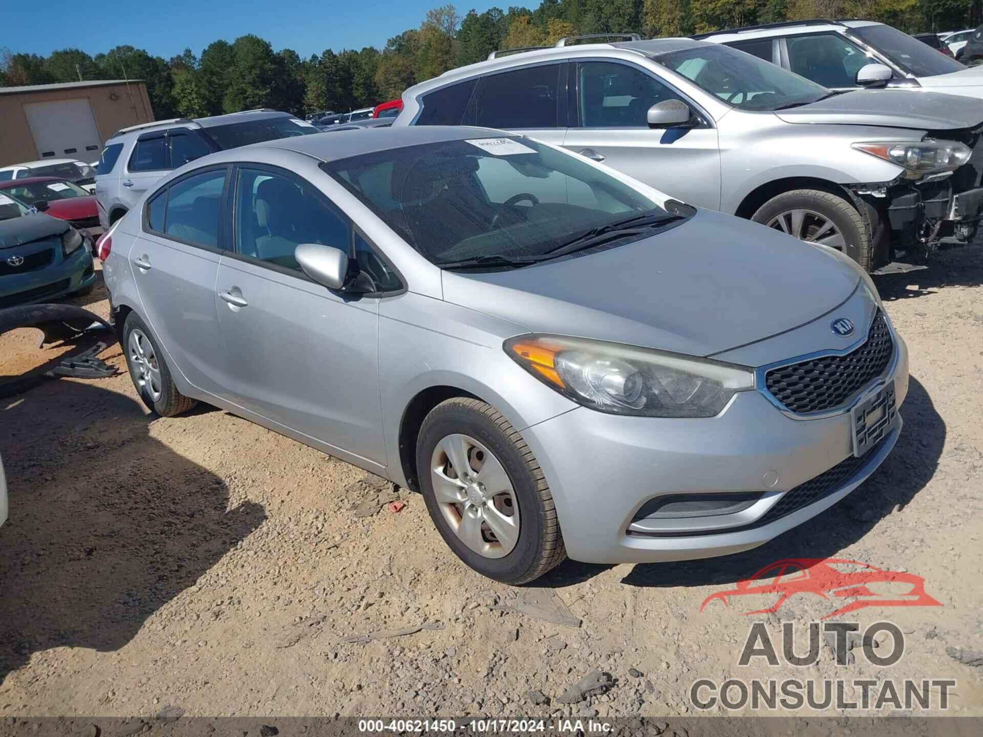 KIA FORTE 2015 - KNAFK4A66F5411247