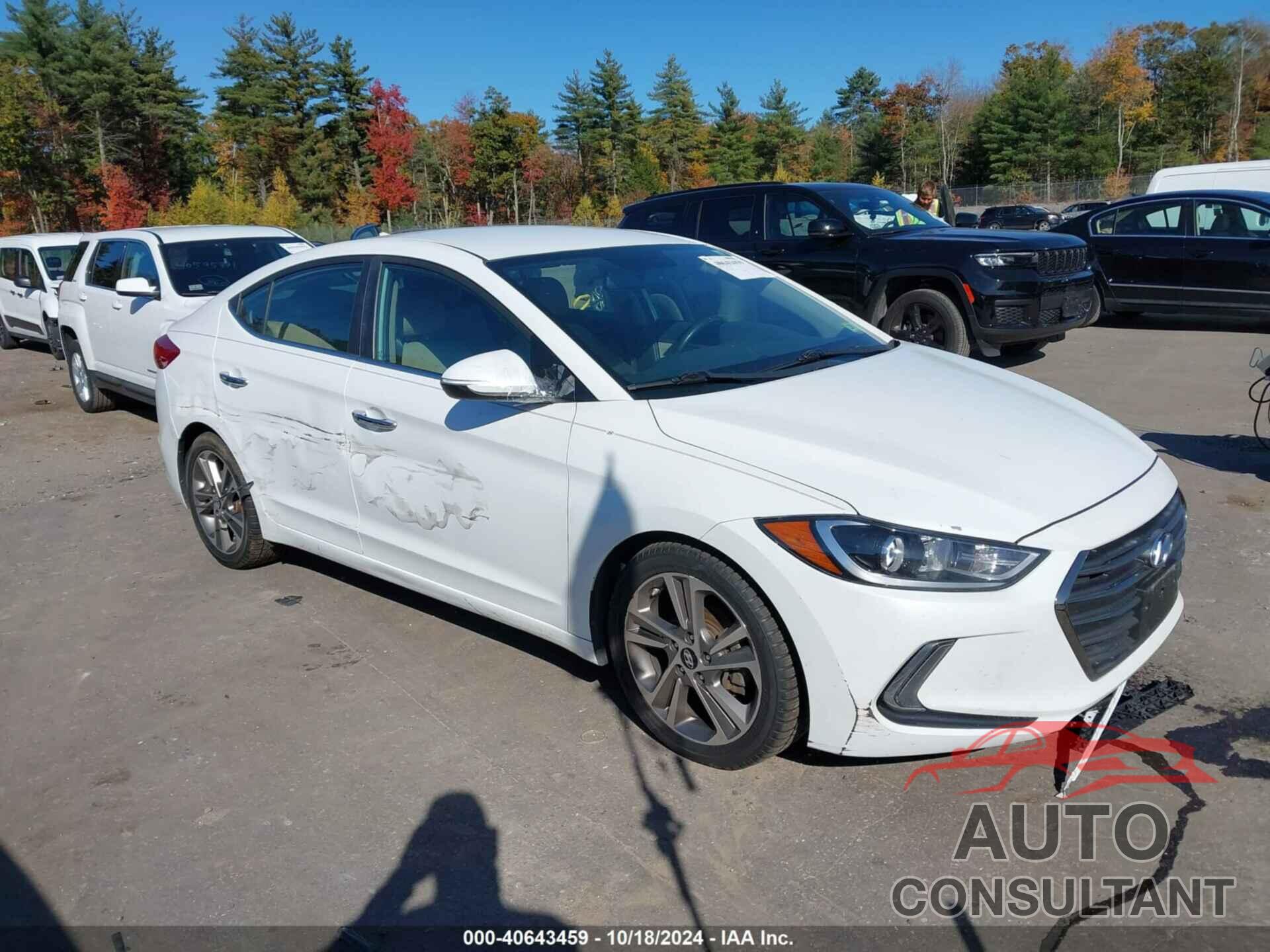 HYUNDAI ELANTRA 2017 - 5NPD84LF8HH006189