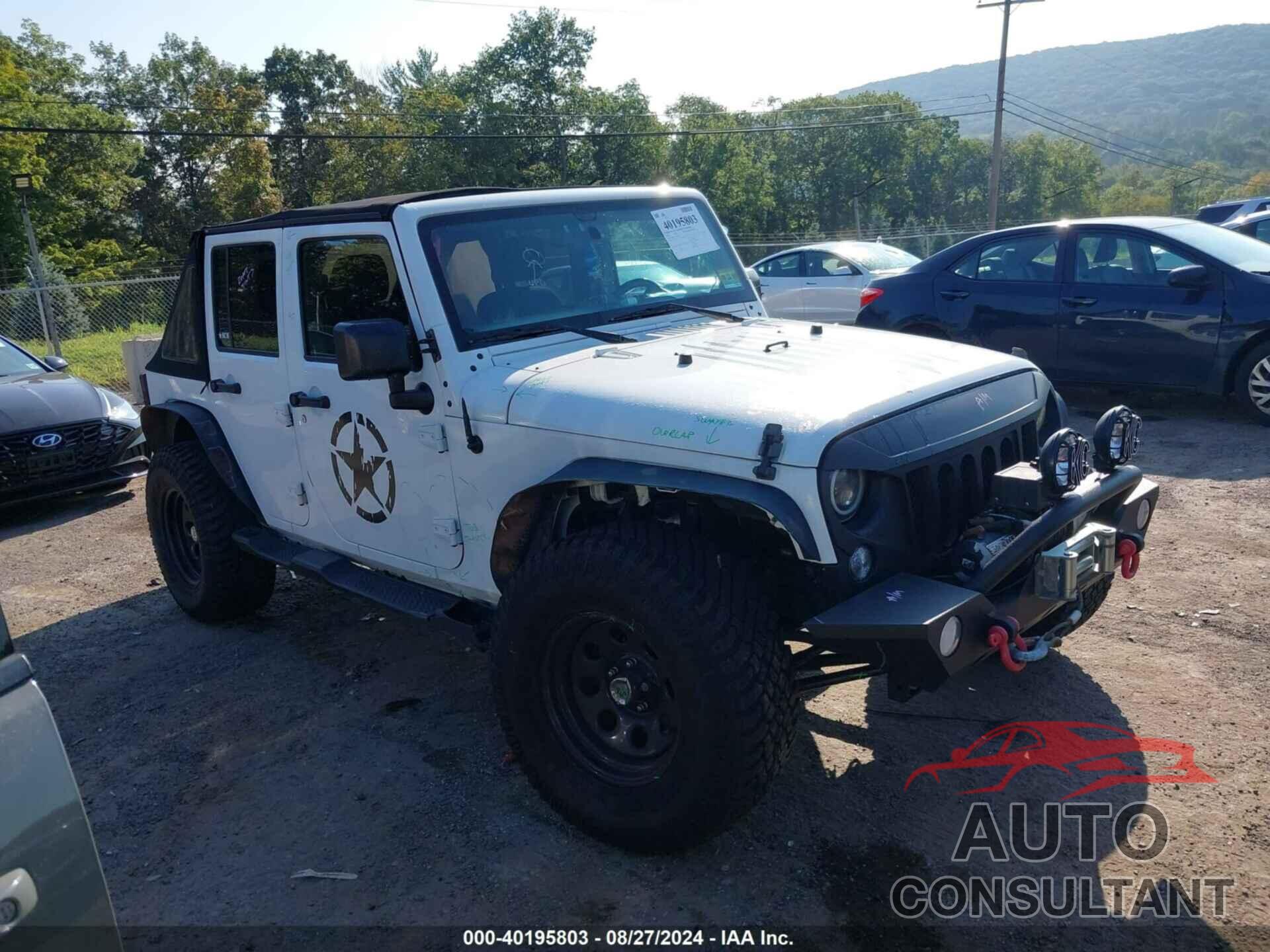 JEEP WRANGLER UNLIMITED 2017 - 1C4BJWDG1HL543867